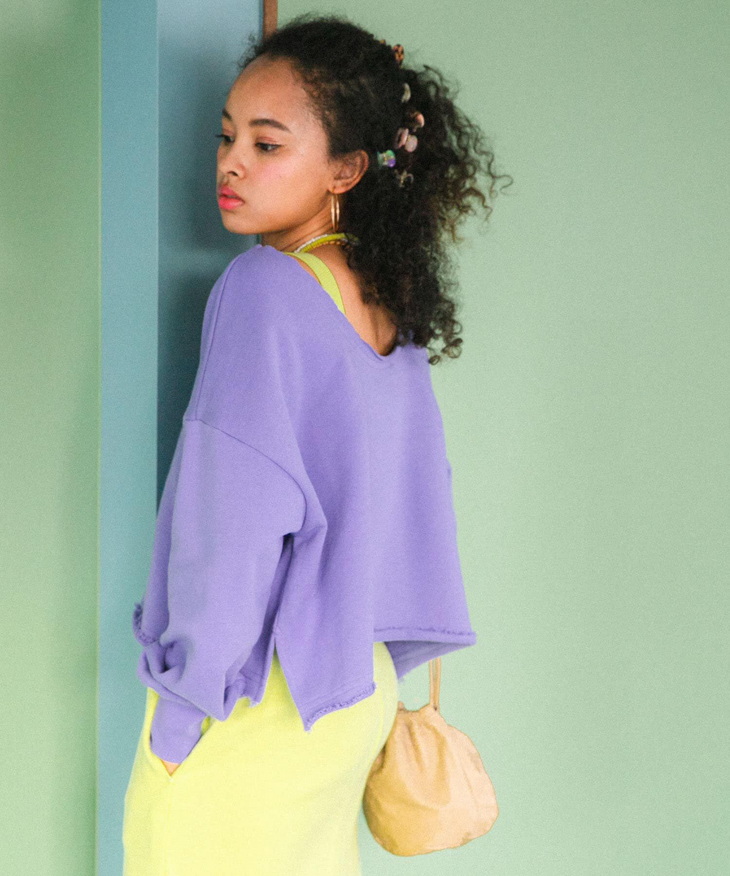 Sonny Label 「AyaKawasaki　カットオフスウェット」|スウェット・ジャージ|