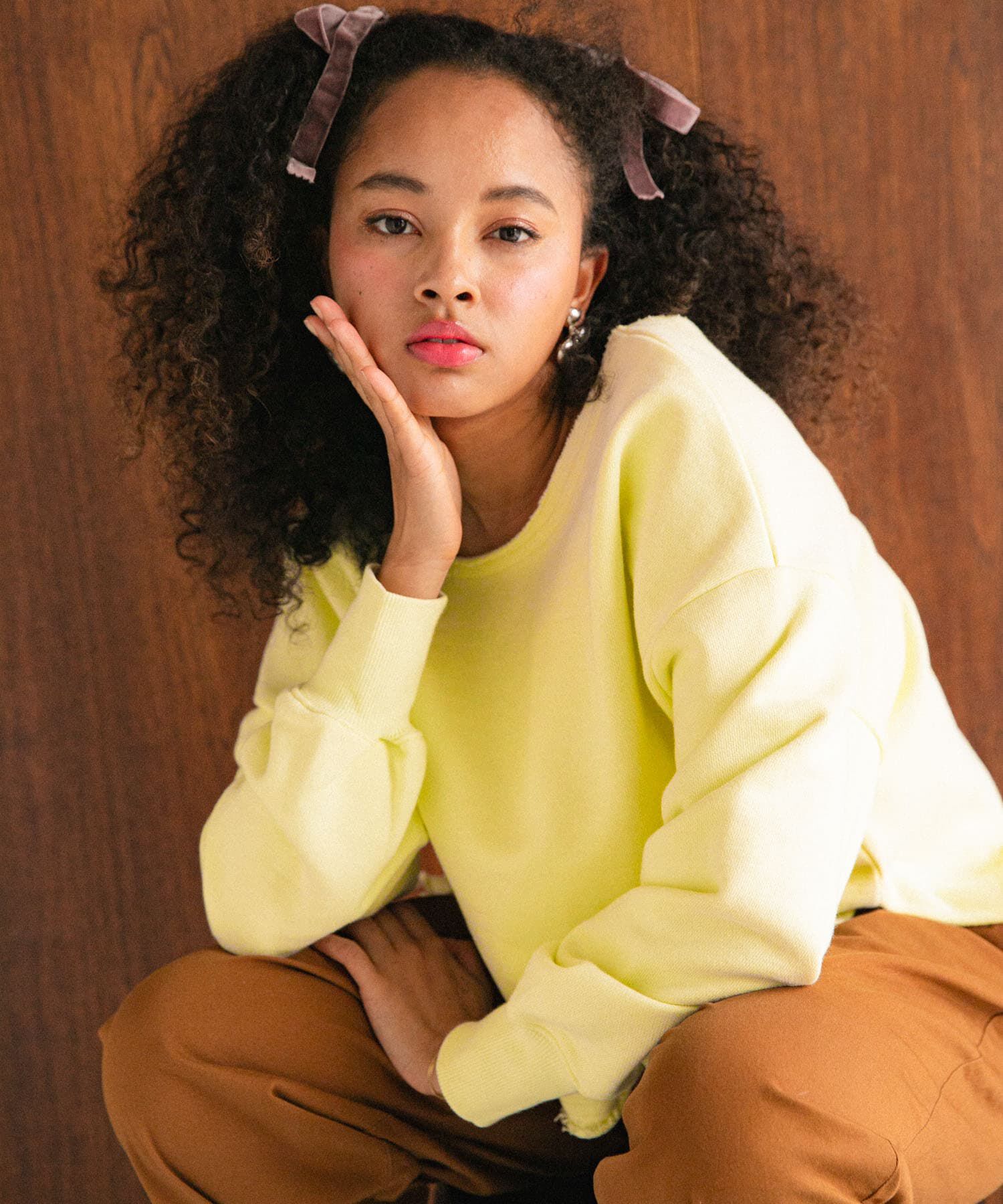 Sonny Label 「AyaKawasaki　カットオフスウェット」|スウェット・ジャージ|