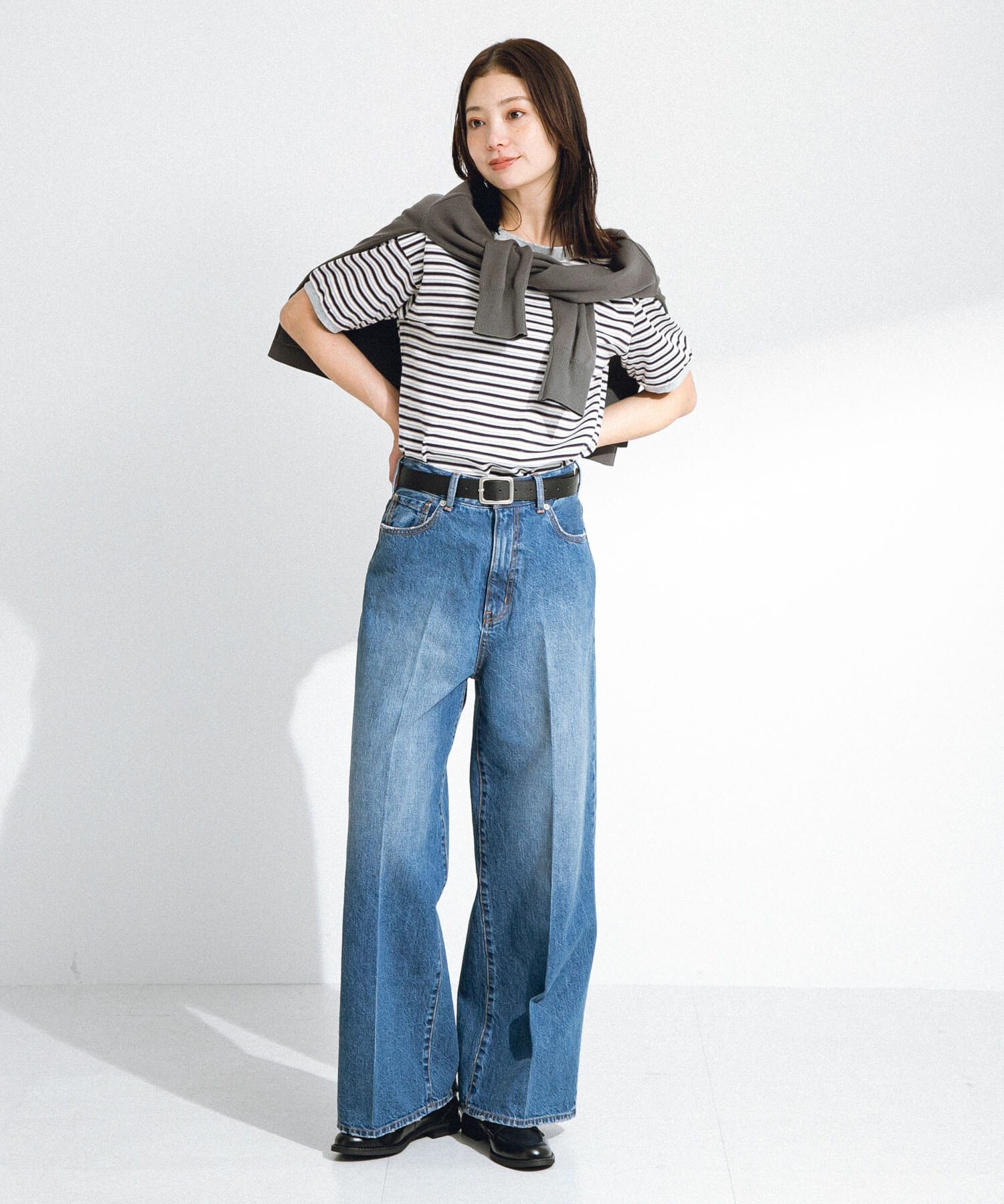 Sonny Label 「『別注』STAR&STRIPE&times;Sonny Label　マルチボーダーTシャツ」|Tシャツ・カットソー|