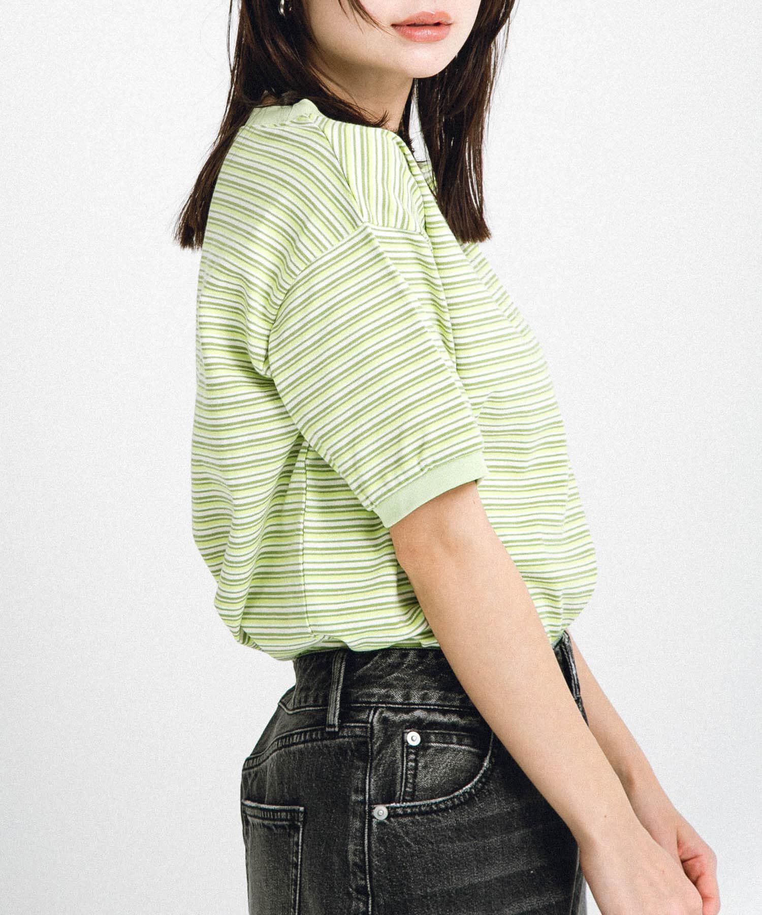 Sonny Label 「『別注』STAR&STRIPE&times;Sonny Label　マルチボーダーTシャツ」|Tシャツ・カットソー|