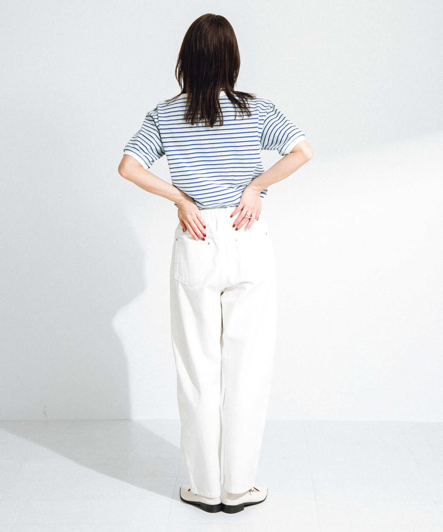 Sonny Label 「『別注』STAR&STRIPE&times;Sonny Label　マルチボーダーTシャツ」|Tシャツ・カットソー|