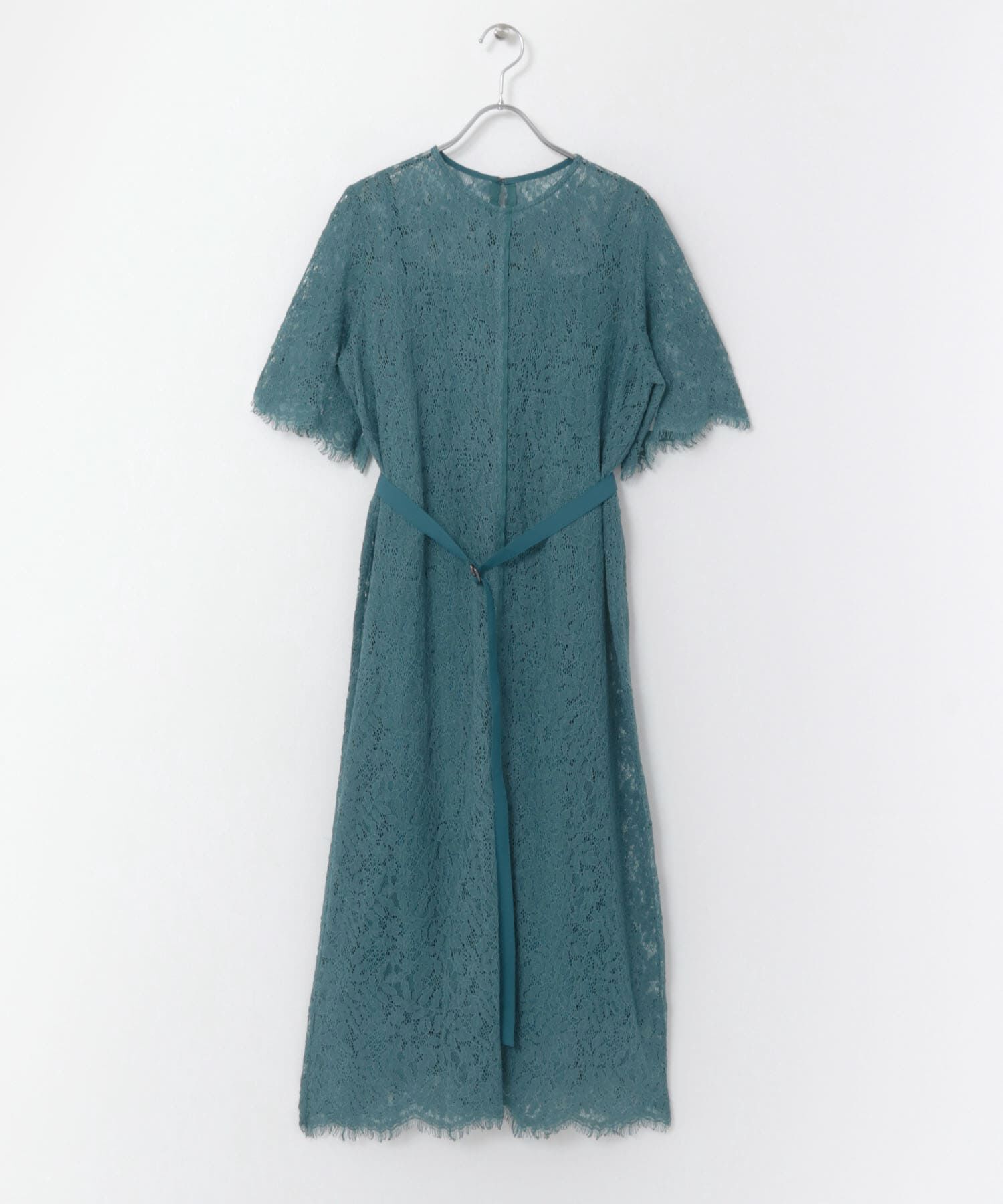 URBAN RESEARCH ROSSO「配色レースストレートドレス」|ワンピース|