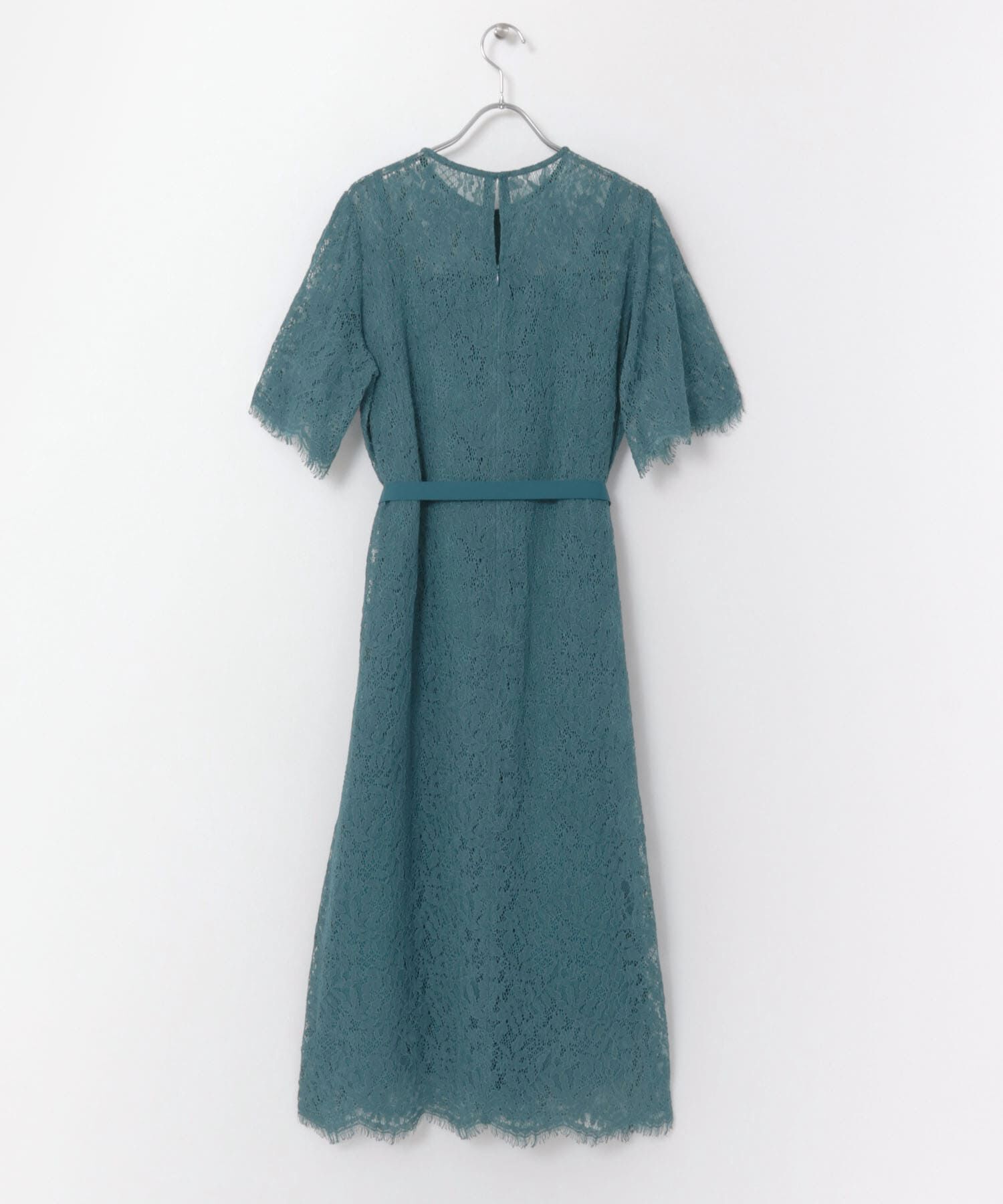 URBAN RESEARCH ROSSO「配色レースストレートドレス」|ワンピース|