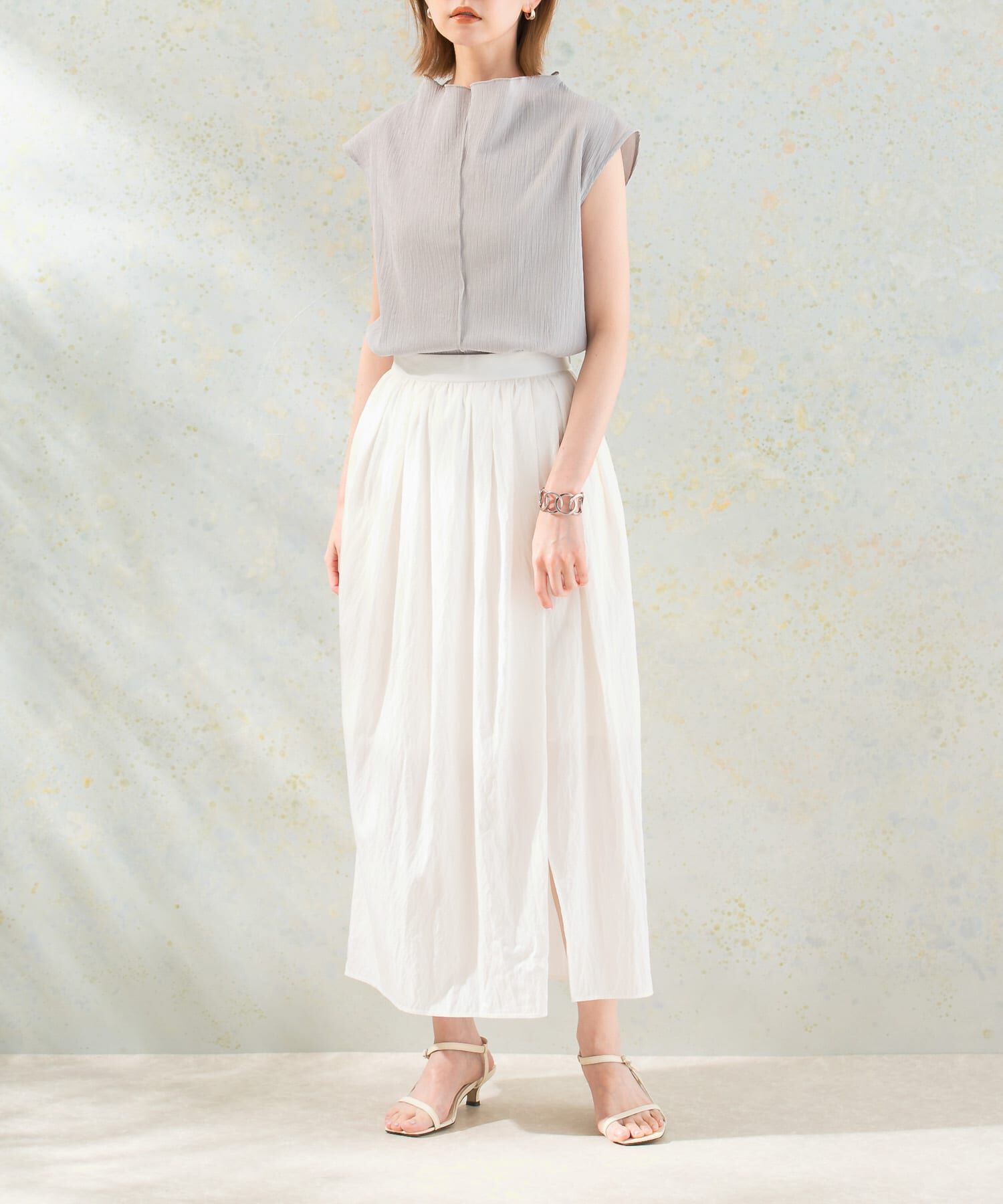 URBAN RESEARCH ROSSO「撥水UVギャザーストレートスカート」|スカート|