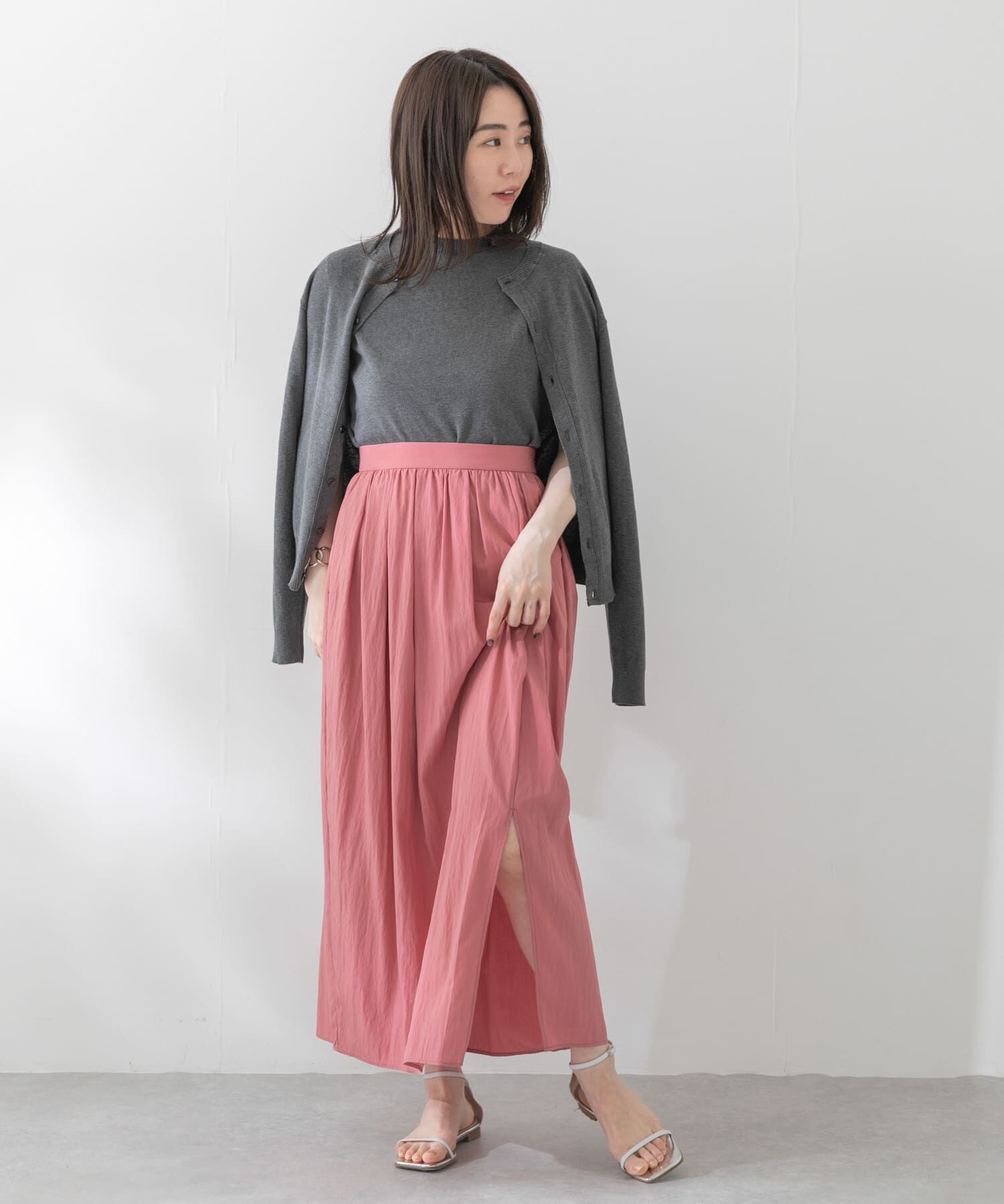 URBAN RESEARCH ROSSO「撥水UVギャザーストレートスカート」|スカート|