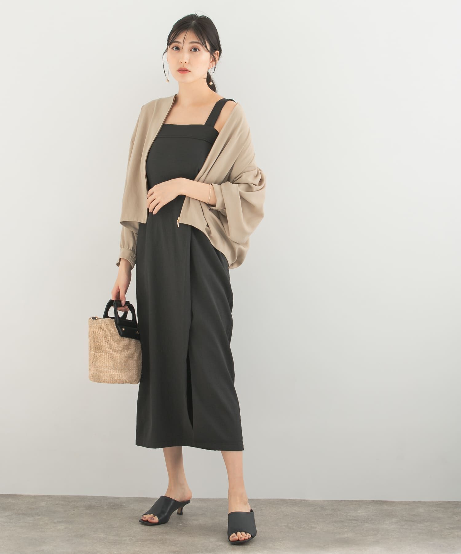 URBAN RESEARCH ROSSO「2WAYストレートベアワンピース」|ワンピース|