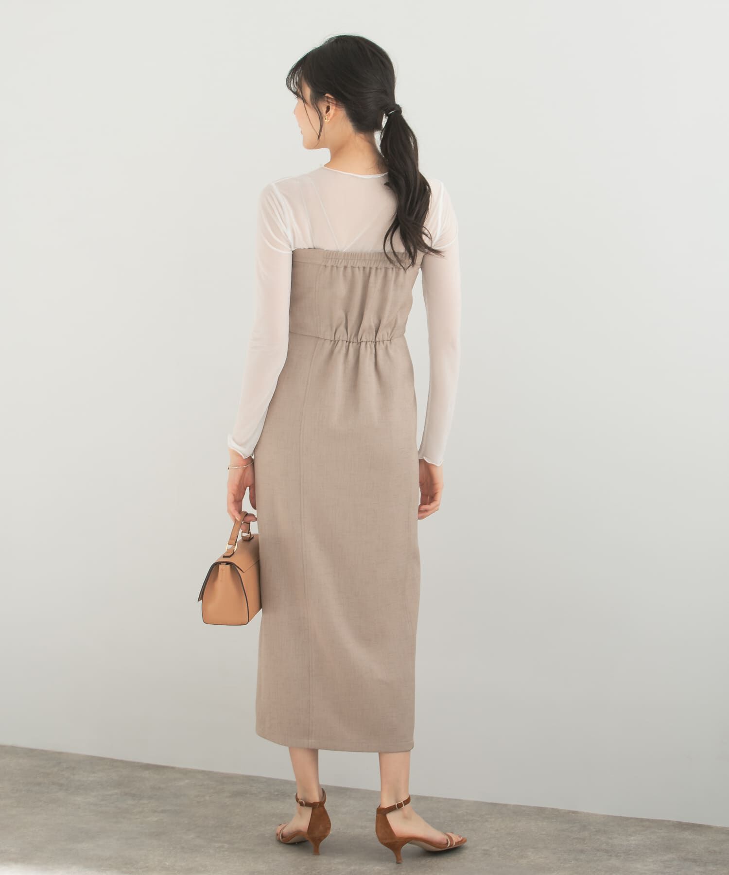 URBAN RESEARCH ROSSO「2WAYストレートベアワンピース」|ワンピース|