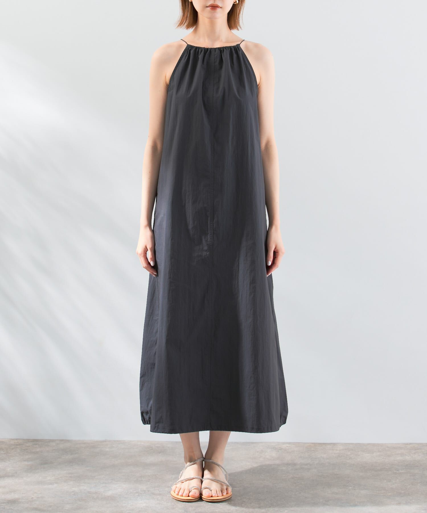 URBAN RESEARCH ROSSO「le　HALTER-NECK DRAWSTRING ONE-PIECE」|ワンピース|