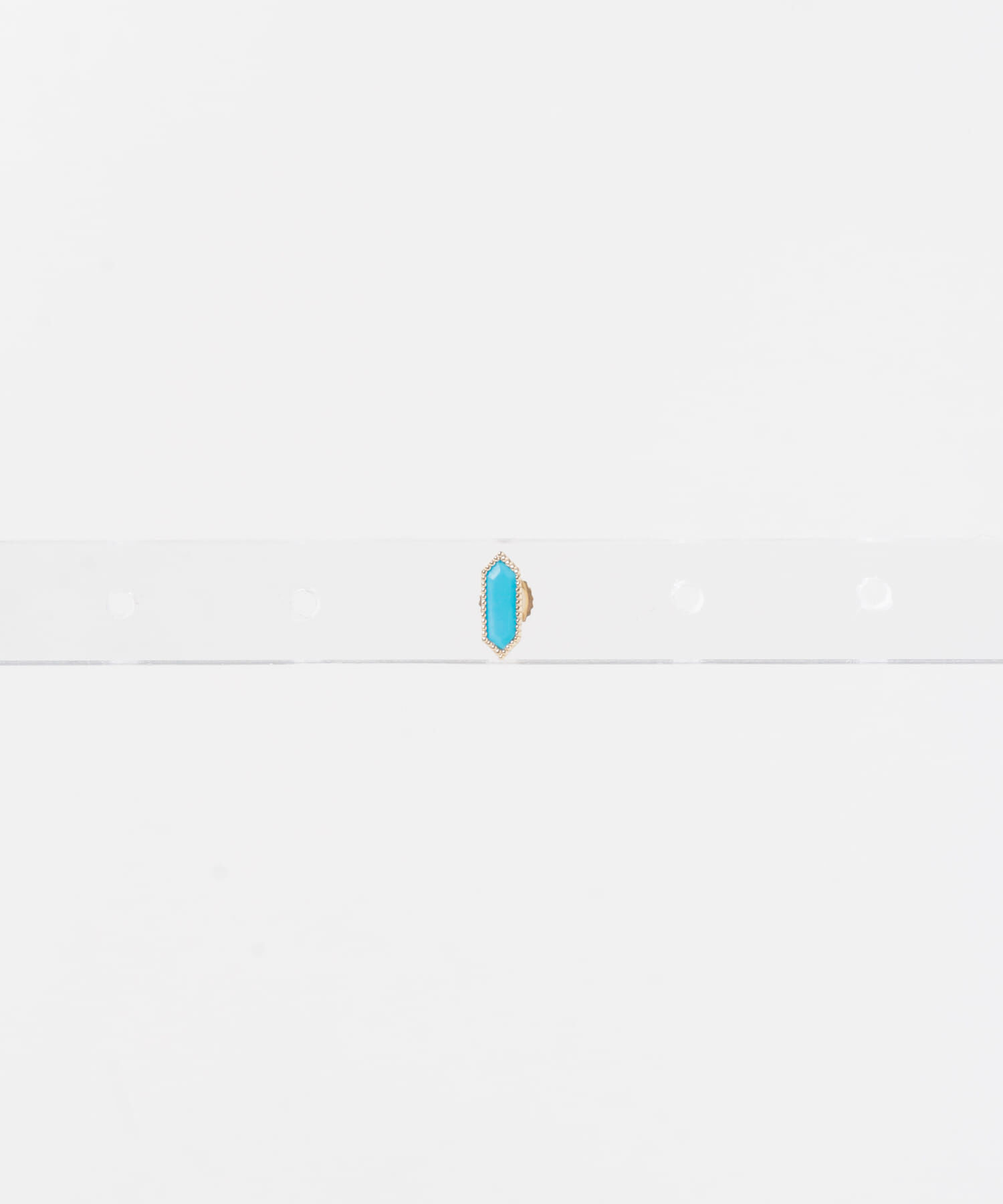 URBAN RESEARCH「METIER　Astra Hexa Turquoise Stud」|ピアス|