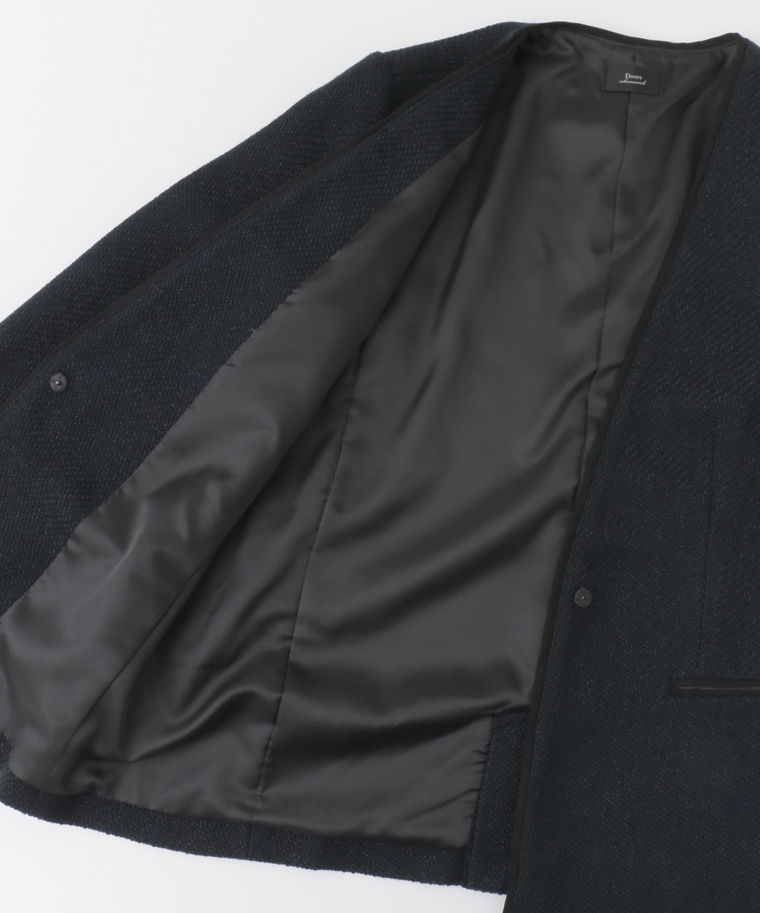 URBAN RESEARCH DOORS「ツイードVネックロングジャケット」|その他|