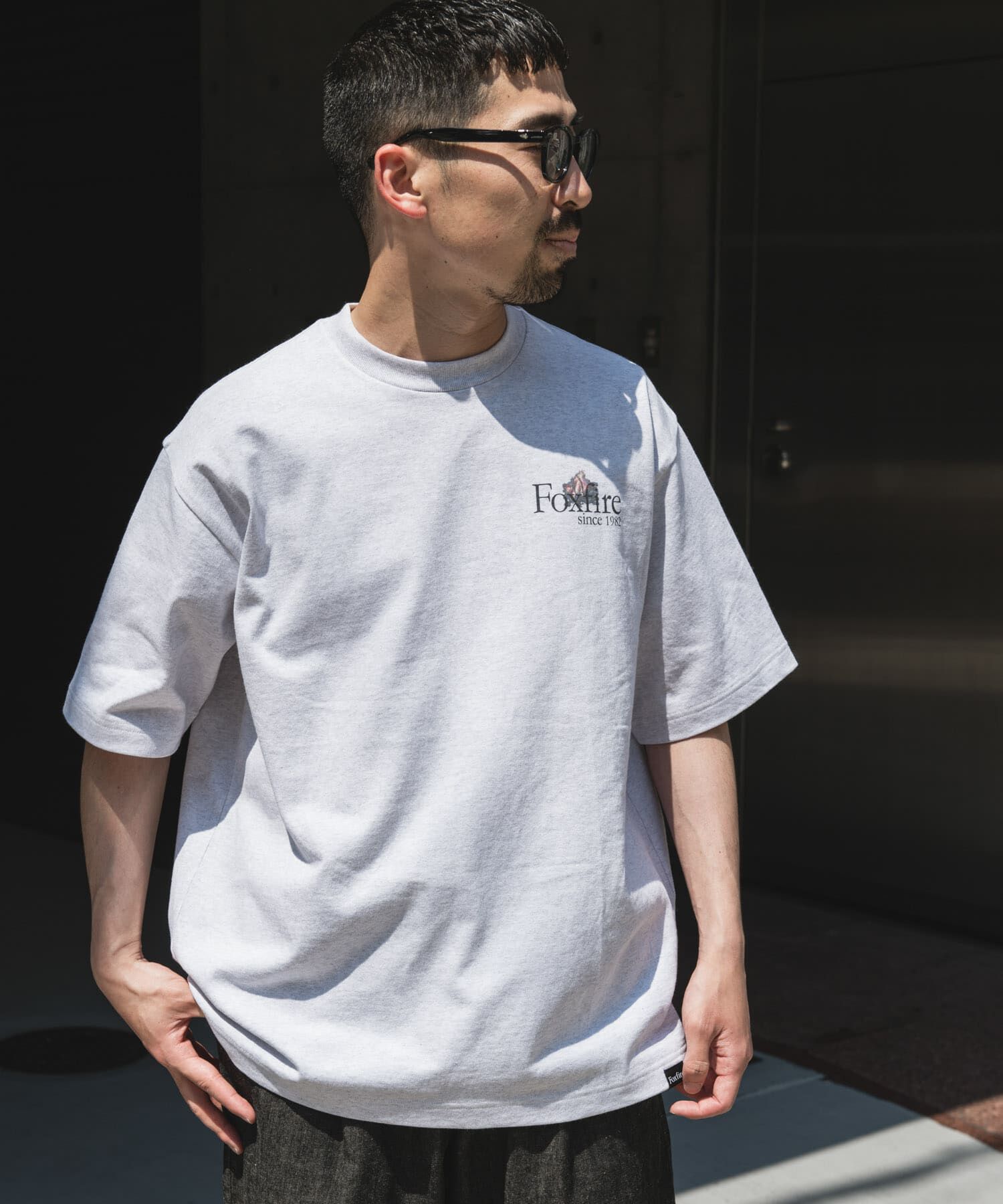 URBAN RESEARCH DOORS「『別注』Foxfire&times;DOORS　焚火プリントTシャツ」|Tシャツ・カットソー|