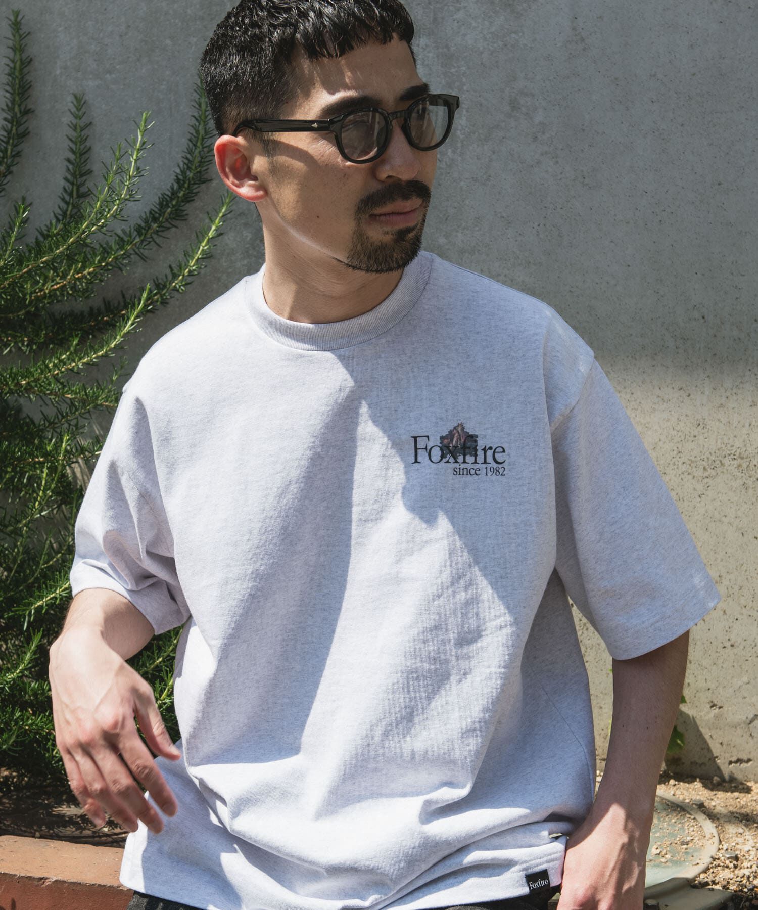 URBAN RESEARCH DOORS「『別注』Foxfire&times;DOORS　焚火プリントTシャツ」|Tシャツ・カットソー|