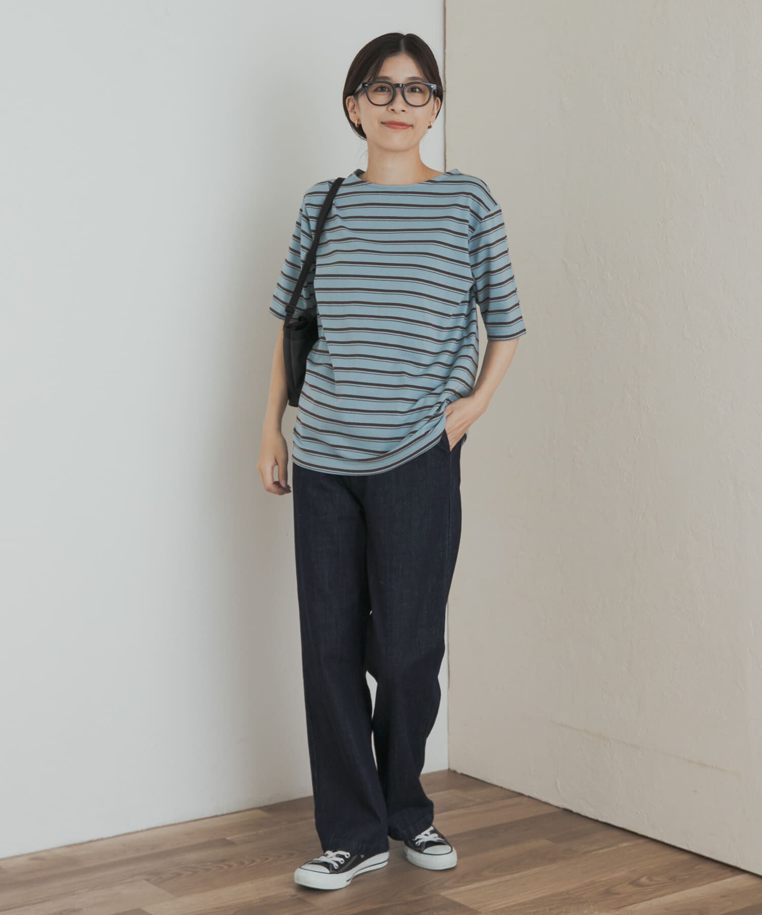 URBAN RESEARCH DOORS「マルチボーダーTシャツ」|Tシャツ・カットソー|