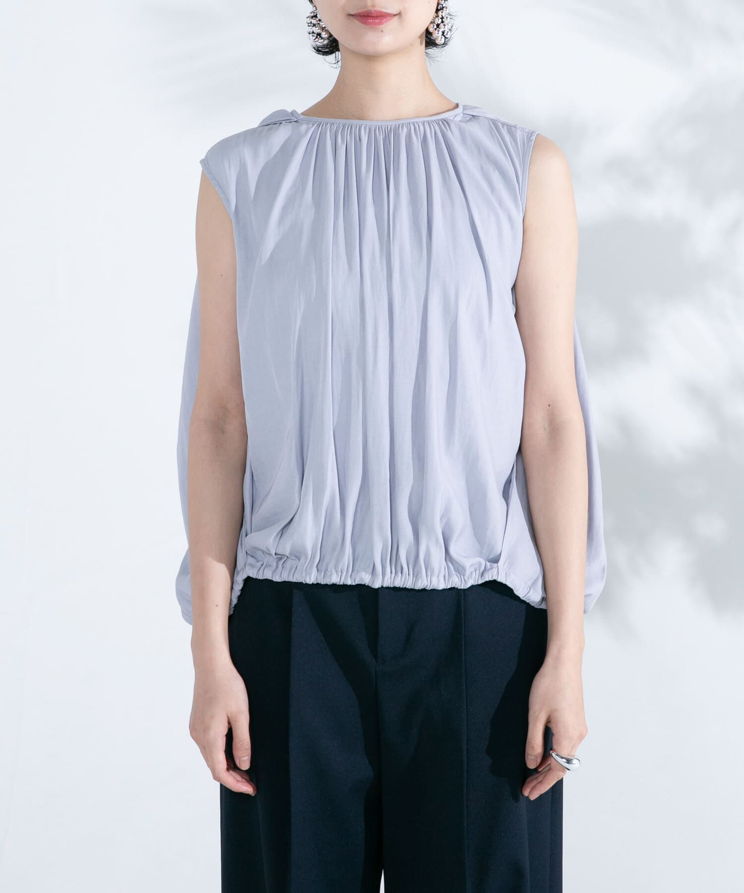 URBAN RESEARCH ROSSO「2WAYバルーンブラウス」|シャツ・ブラウス|