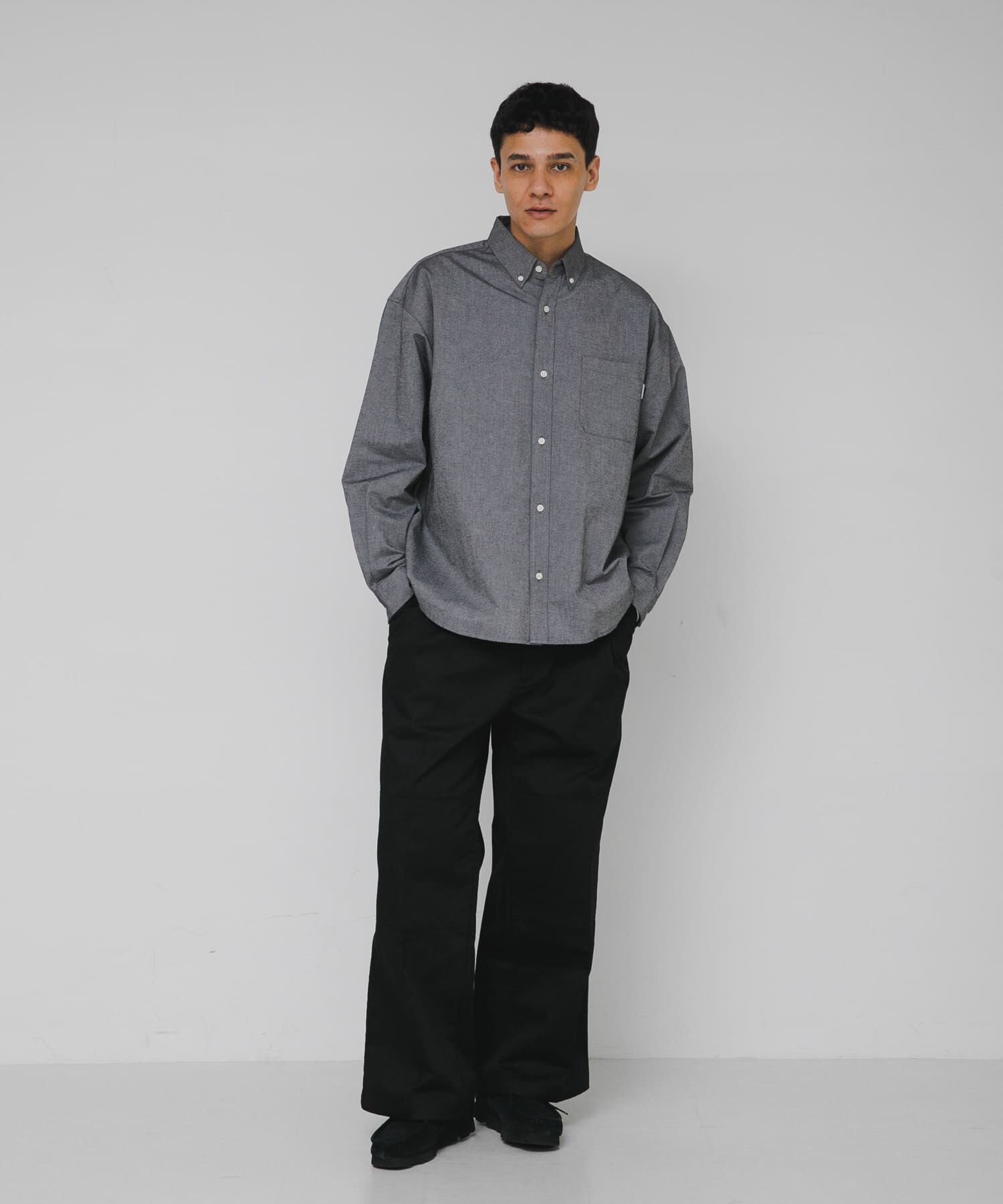 Sonny Label 「抗菌オックスボタンダウンオーバーシャツ」|シャツ・ブラウス|