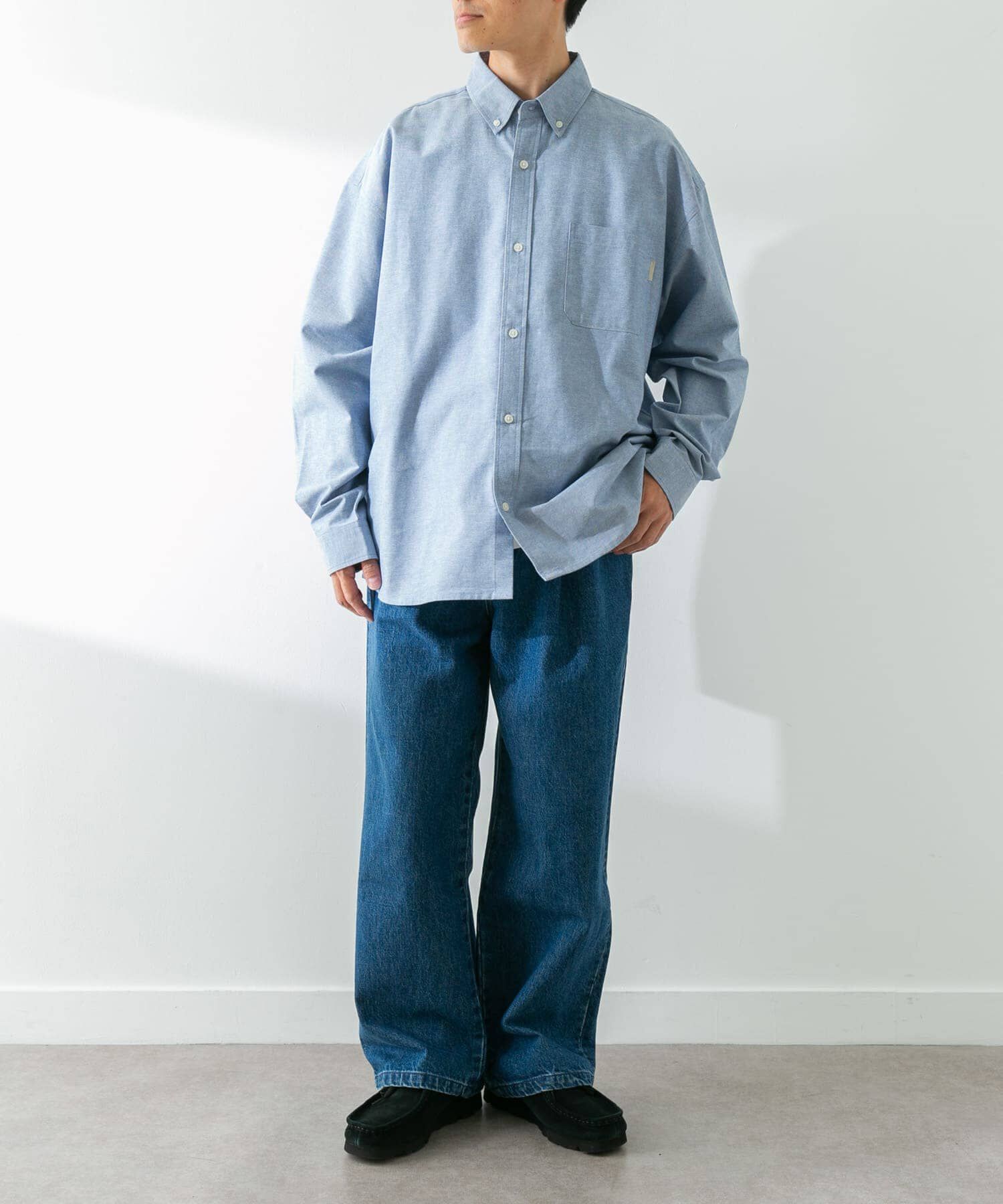 Sonny Label 「抗菌オックスボタンダウンオーバーシャツ」|シャツ・ブラウス|