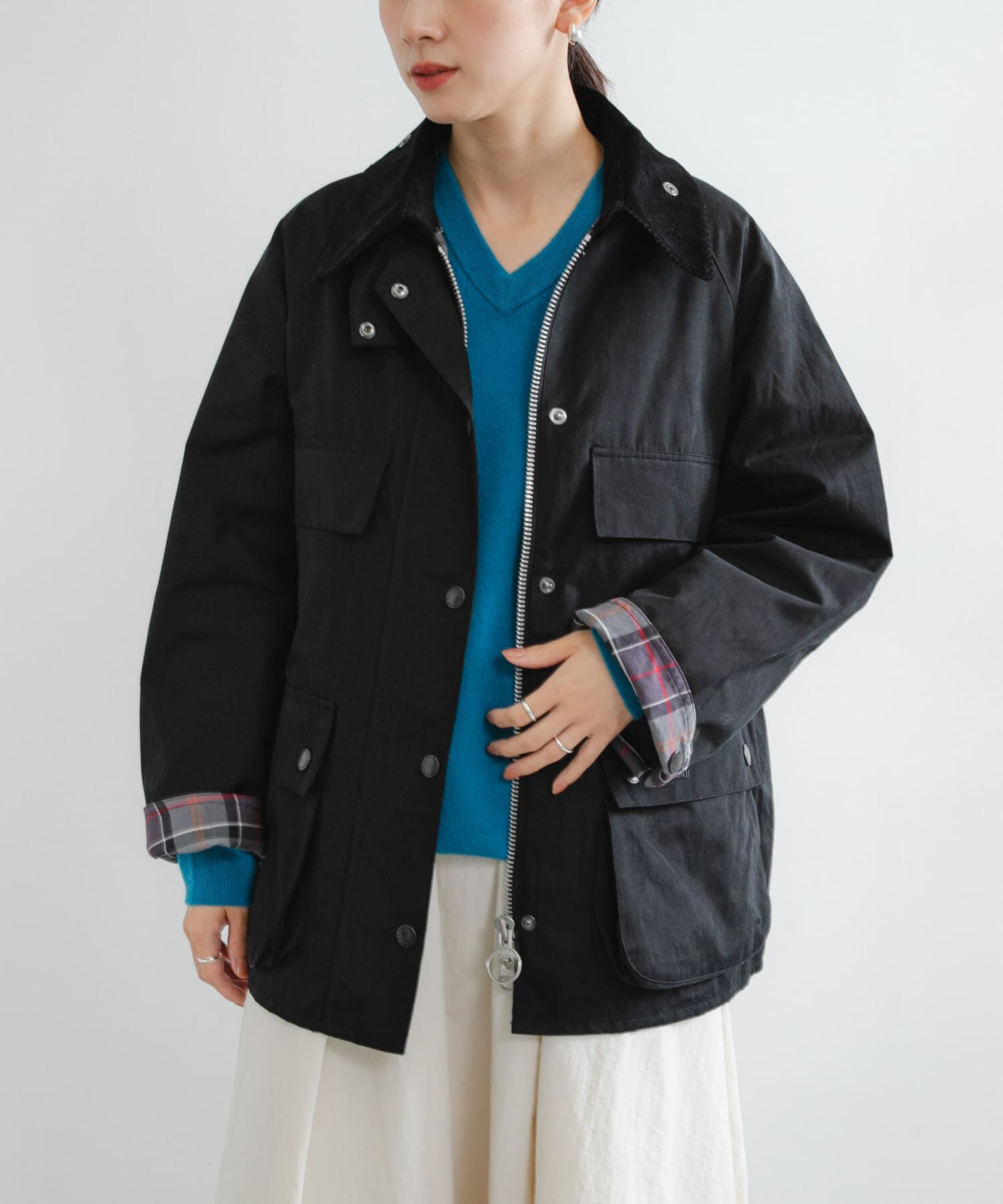 URBAN RESEARCH「『別注』Barbour / URBAN RESEARCH　BEDALE」|ノーカラーコート|