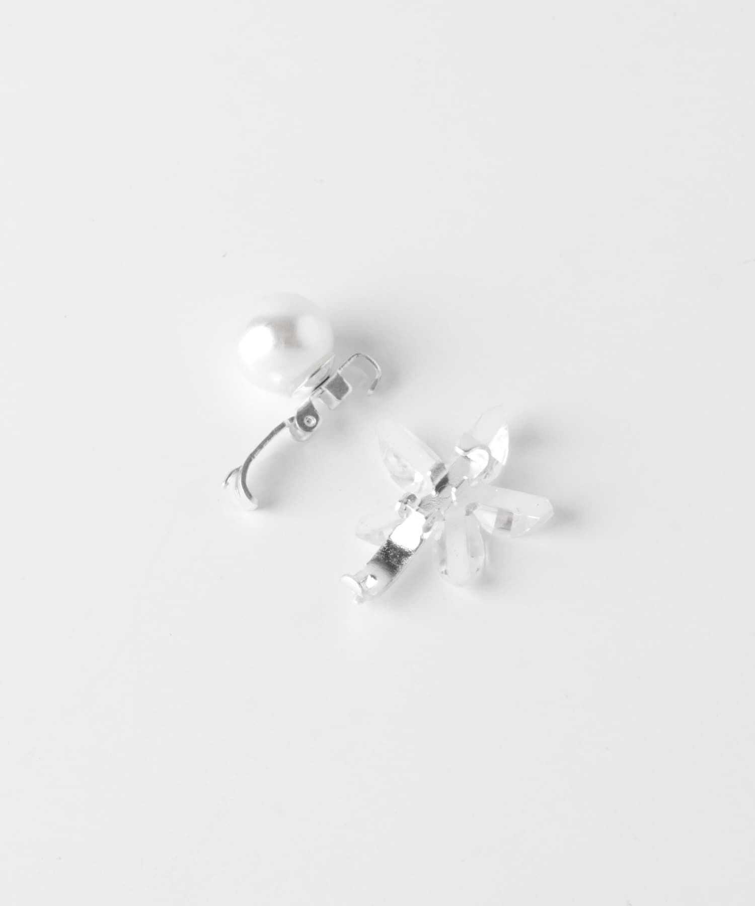 SMELLY「クリアフラワーパールセットヘアクリップ」|その他|