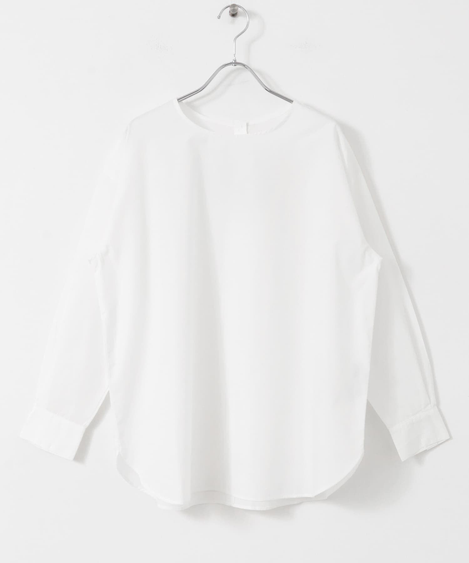 URBAN RESEARCH DOORS「『UR TECH』クルーネックプルオーバーシャツ」|シャツ・ブラウス|