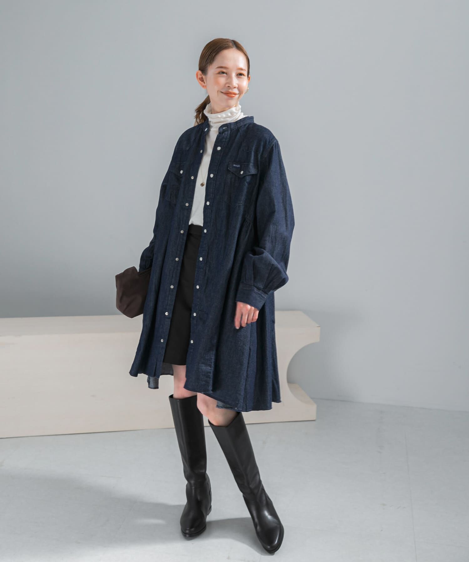 URBAN RESEARCH ROSSO「『別注』Wrangler&times;ROSSO　WESTERN MINI DRESS」|ワンピース|