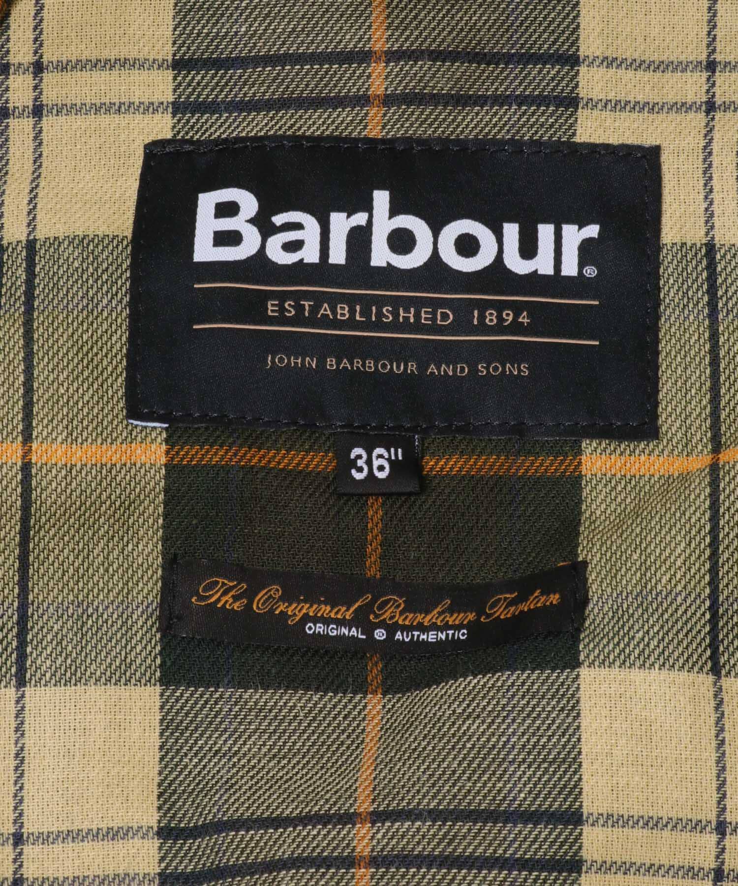 URBAN RESEARCH「Barbour　OS BEAUFORT WAX JACKET」|ノーカラーコート|