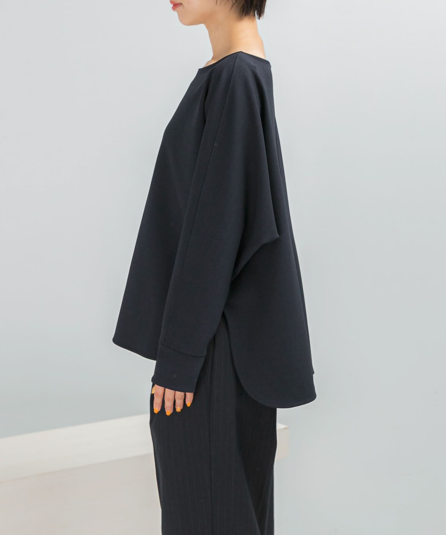 URBAN RESEARCH ROSSO「ニットジョーゼットドルマンプルオーバー」|シャツ・ブラウス|