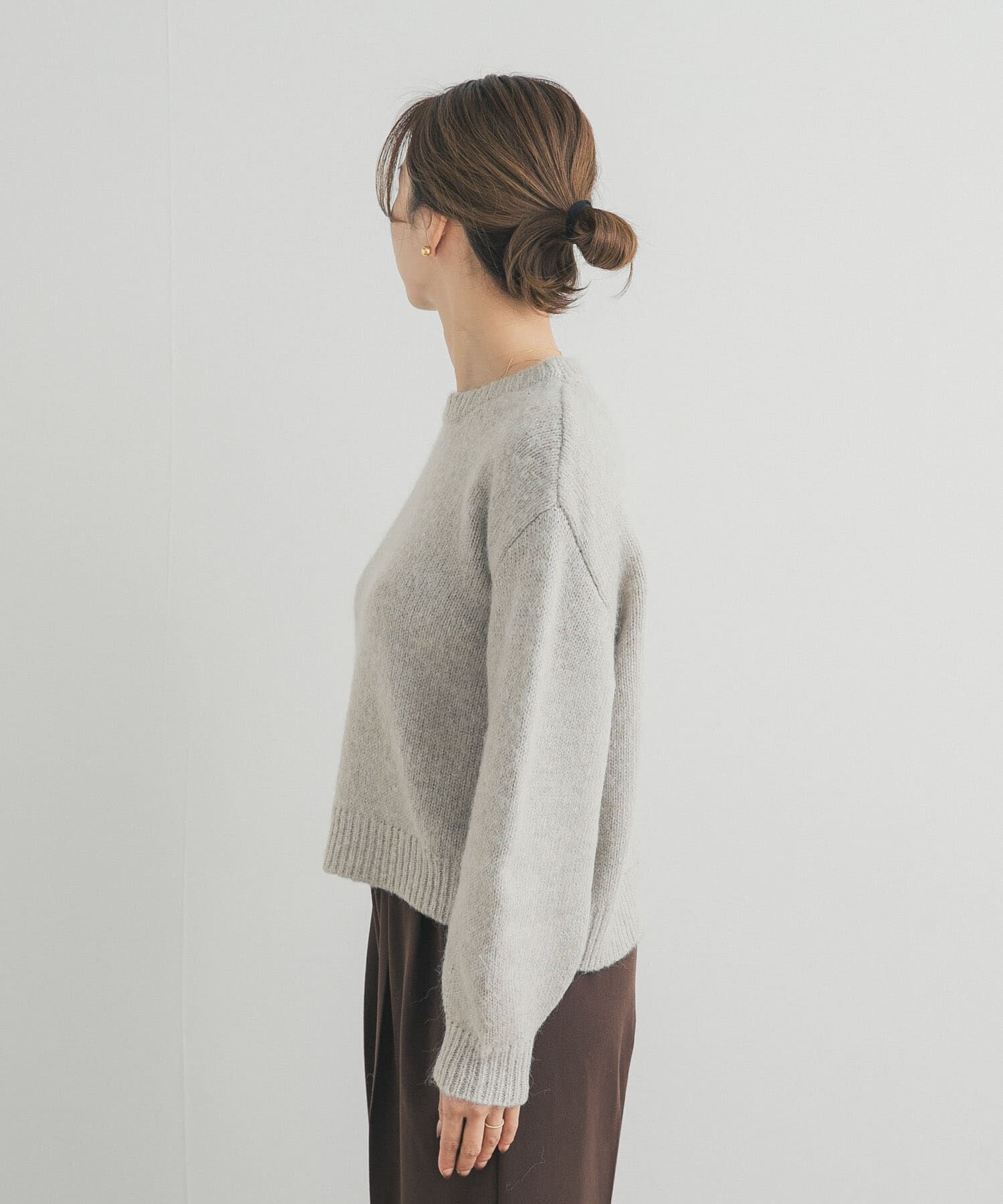 URBAN RESEARCH DOORS「ラメニットプルオーバー」|ニット・セーター|