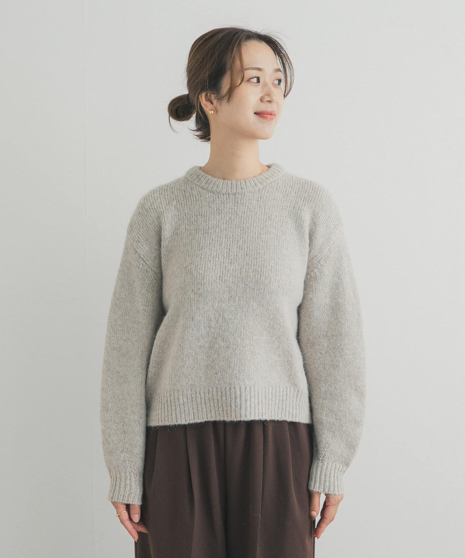 URBAN RESEARCH DOORS「ラメニットプルオーバー」|ニット・セーター|