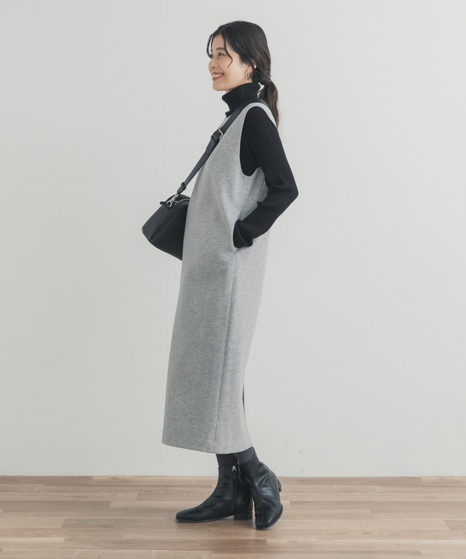 URBAN RESEARCH DOORS「カットジャンパースカート」|ワンピース|