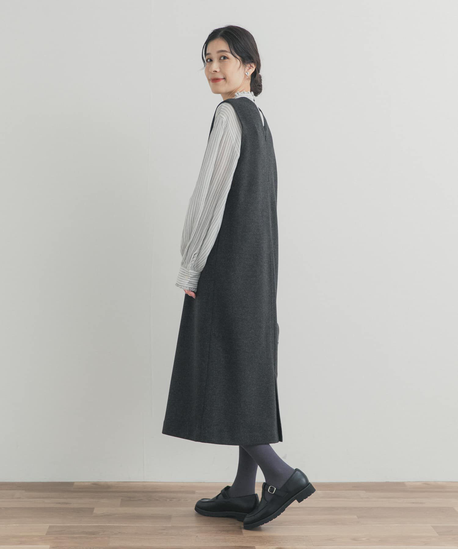 URBAN RESEARCH DOORS「カットジャンパースカート」|ワンピース|