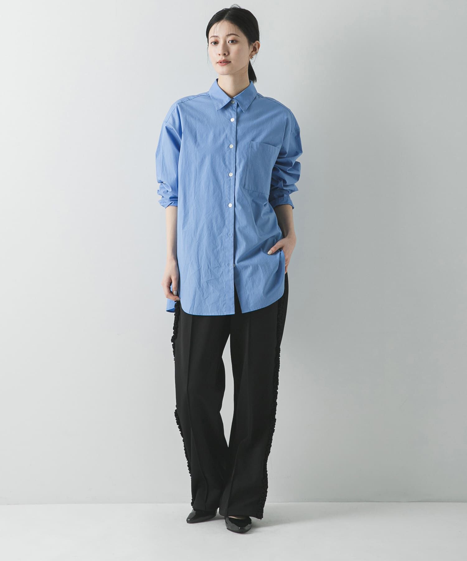 URBAN RESEARCH「『別注』crinkle crinkle crinkle&times;URBAN RESEARCH　FRILL TRACK PANTS」|その他|