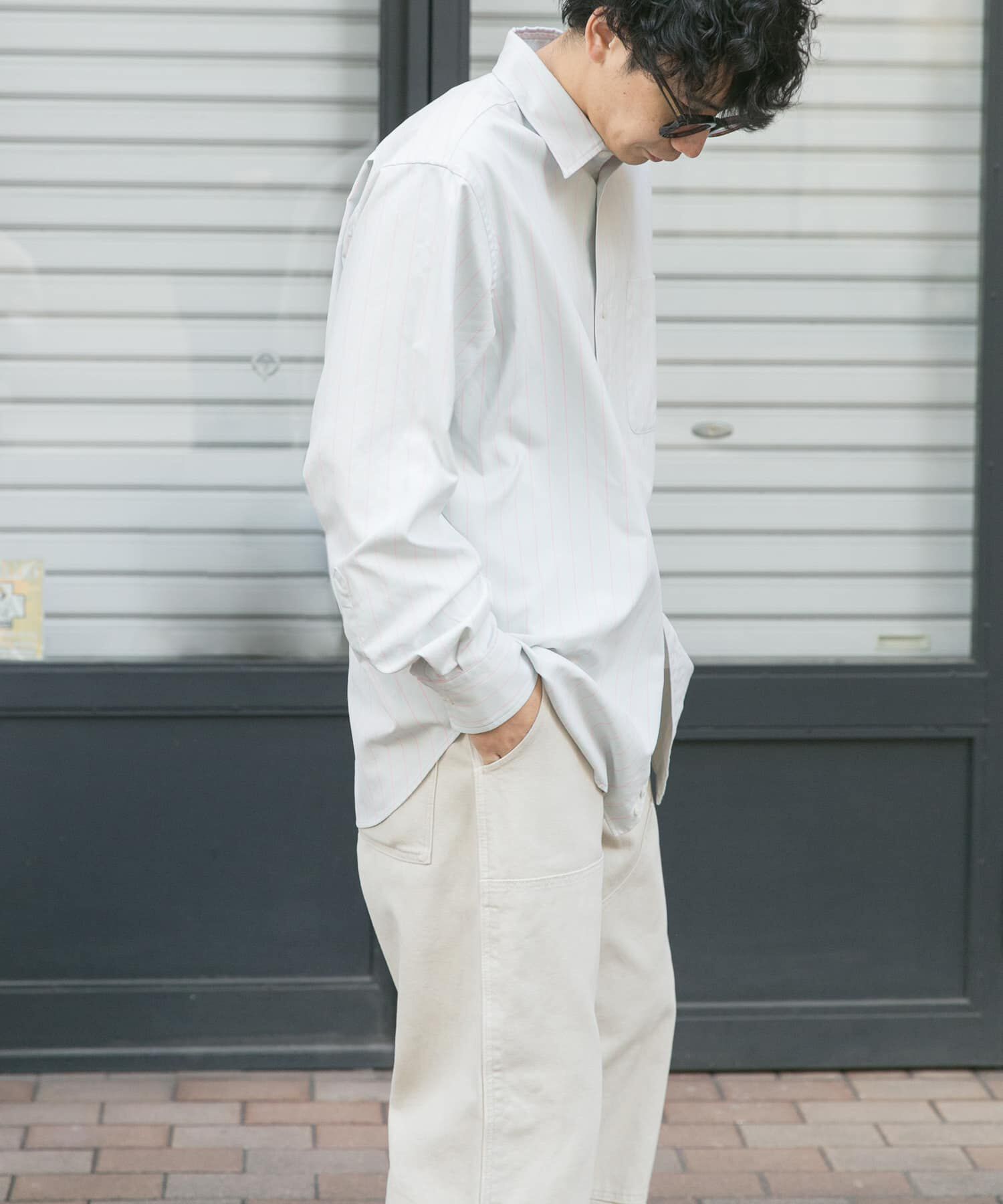 URBAN RESEARCH DOORS「FORK&SPOON　PEオックスシャツ」|シャツ・ブラウス|