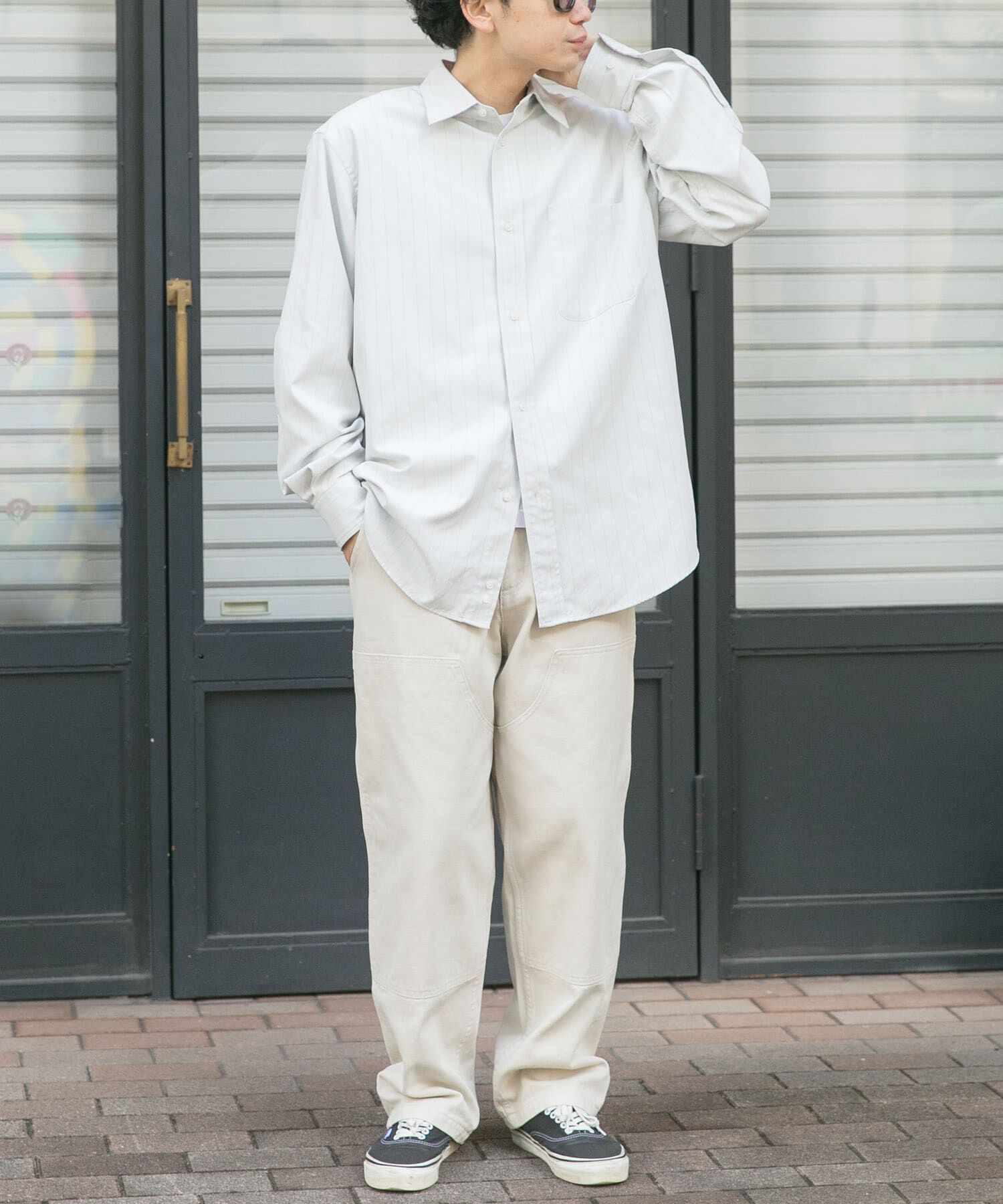 URBAN RESEARCH DOORS「FORK&SPOON　PEオックスシャツ」|シャツ・ブラウス|