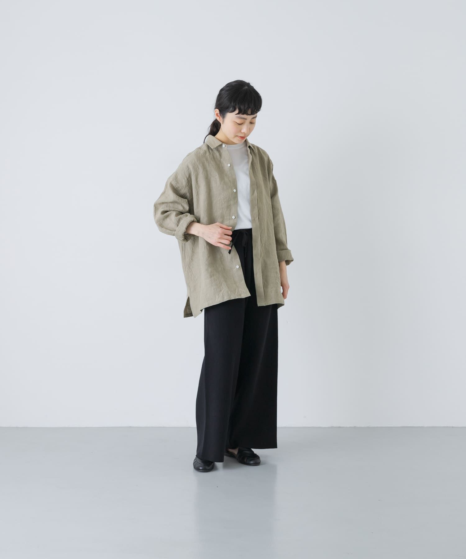 かぐれ「コットンカシミヤニットパンツ」|その他|