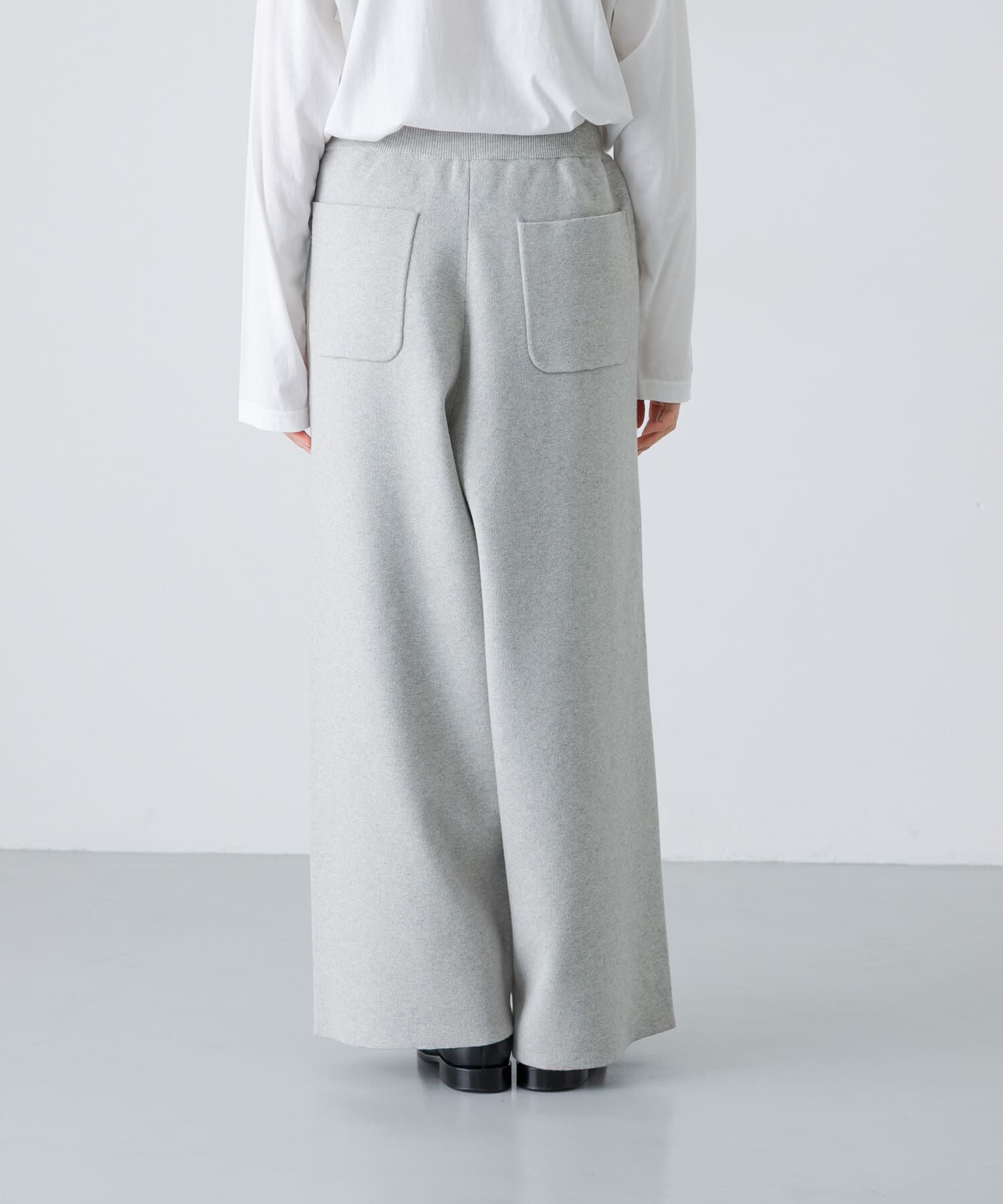 かぐれ「コットンカシミヤニットパンツ」|その他|