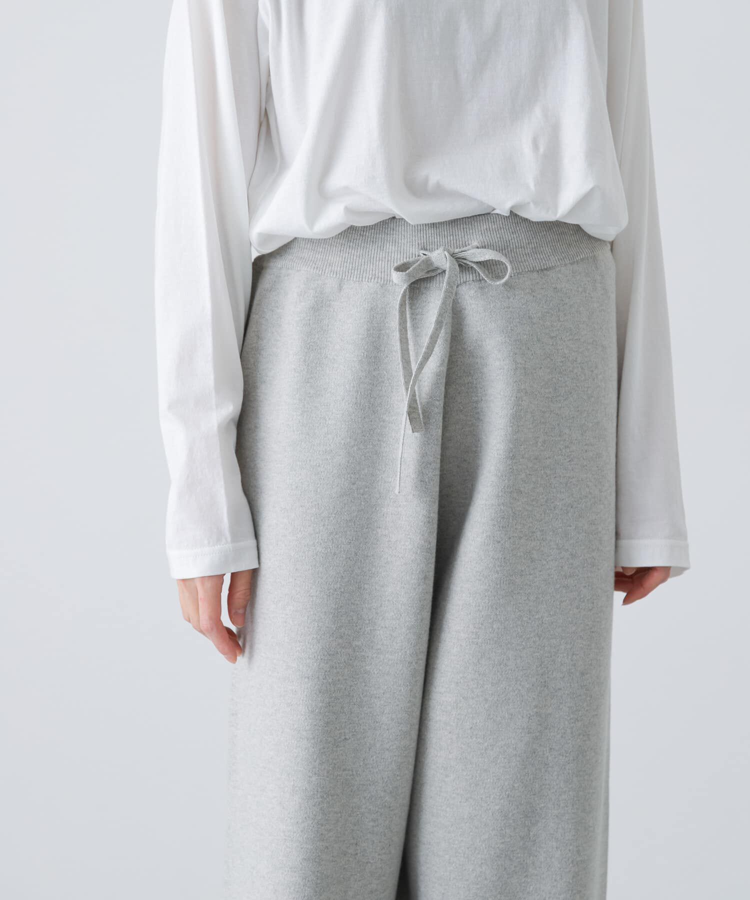 かぐれ「コットンカシミヤニットパンツ」|その他|