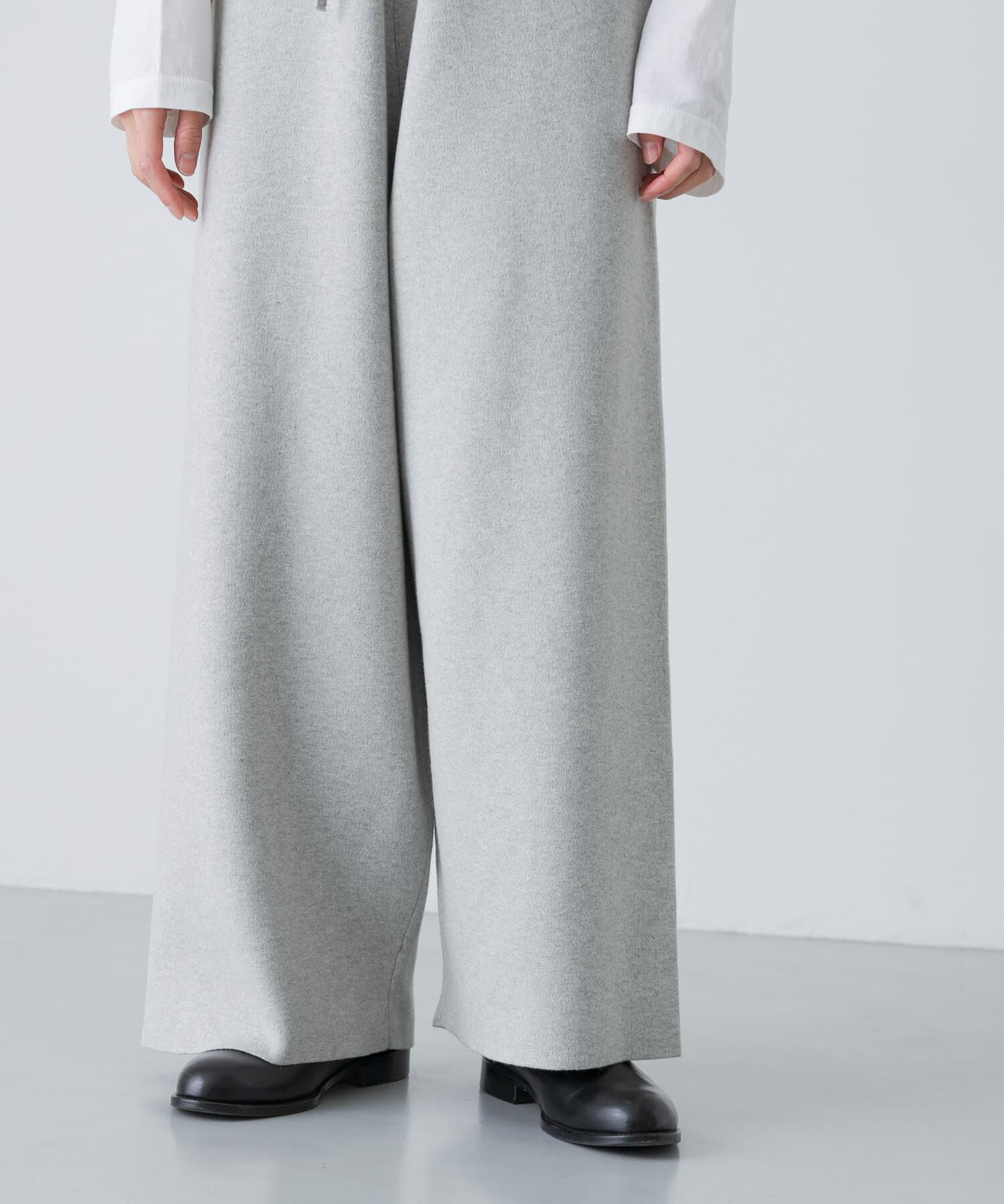 かぐれ「コットンカシミヤニットパンツ」|その他|