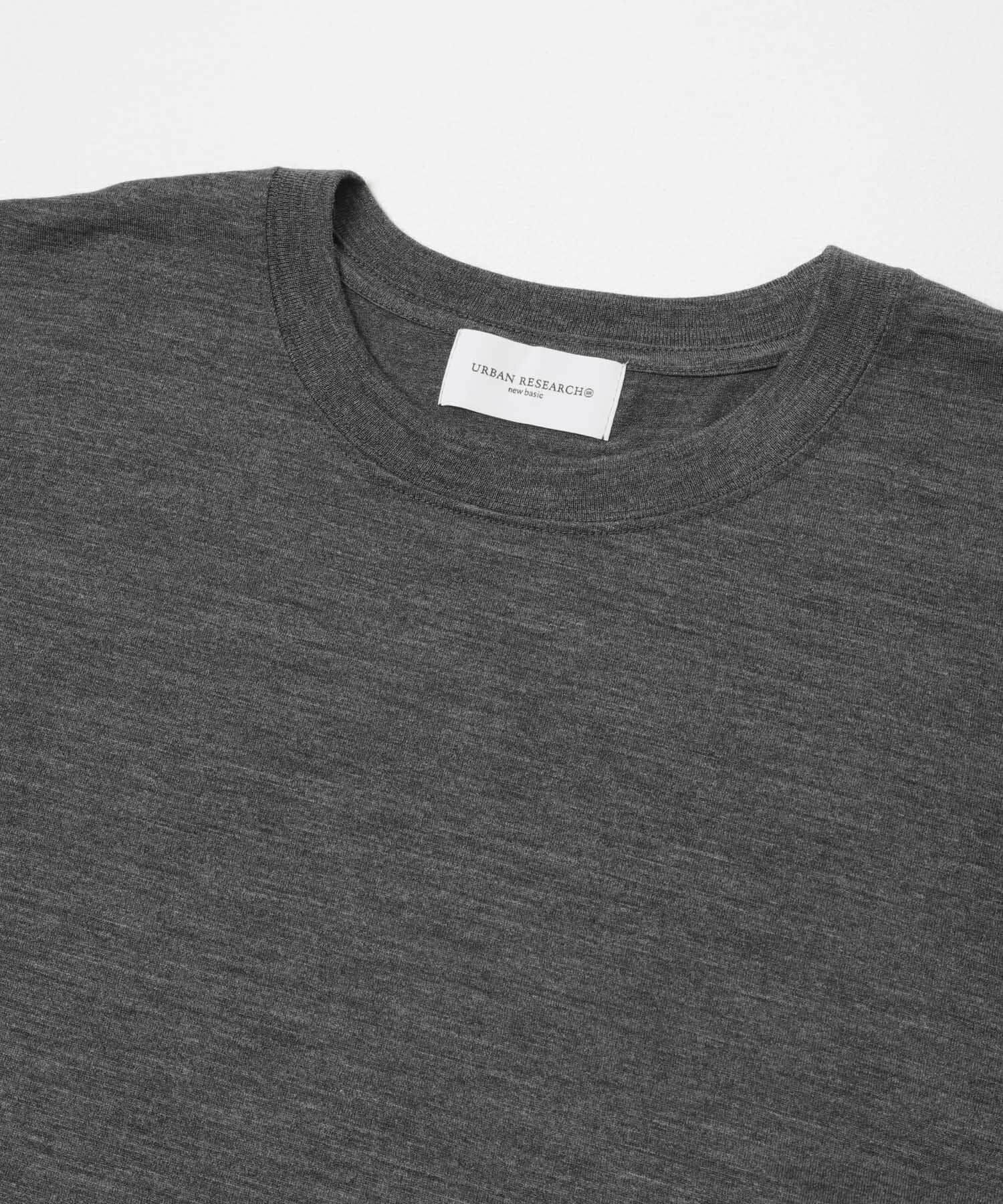 URBAN RESEARCH「new basic　WASHABLE MERINO WOOL LONG-SLEEVE」|Tシャツ・カットソー|