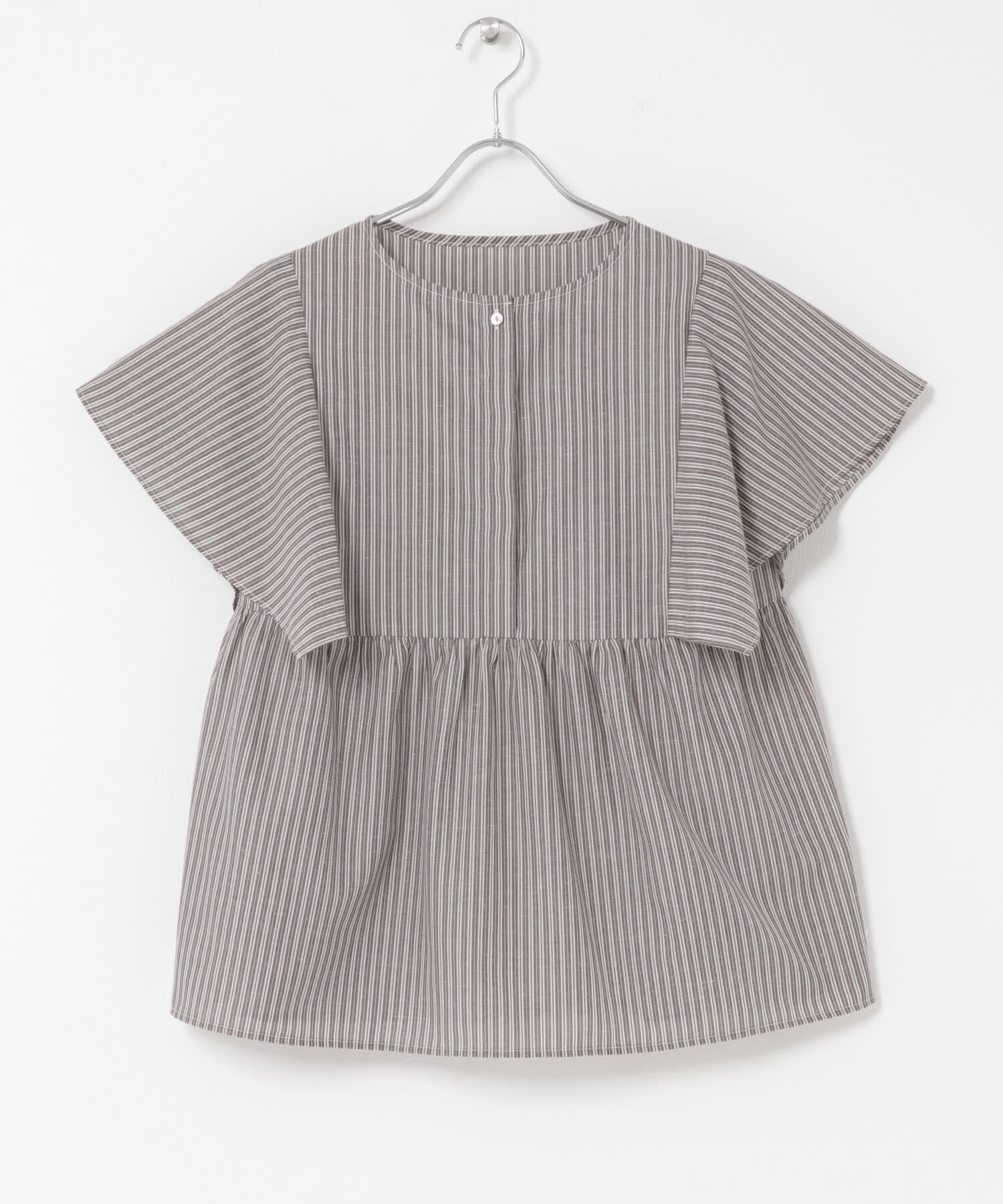 URBAN RESEARCH ROSSO「『WEB限定』『UR TECH Smart Linen Touch』フレアスリーブブラウス」|シャツ・ブラウス|