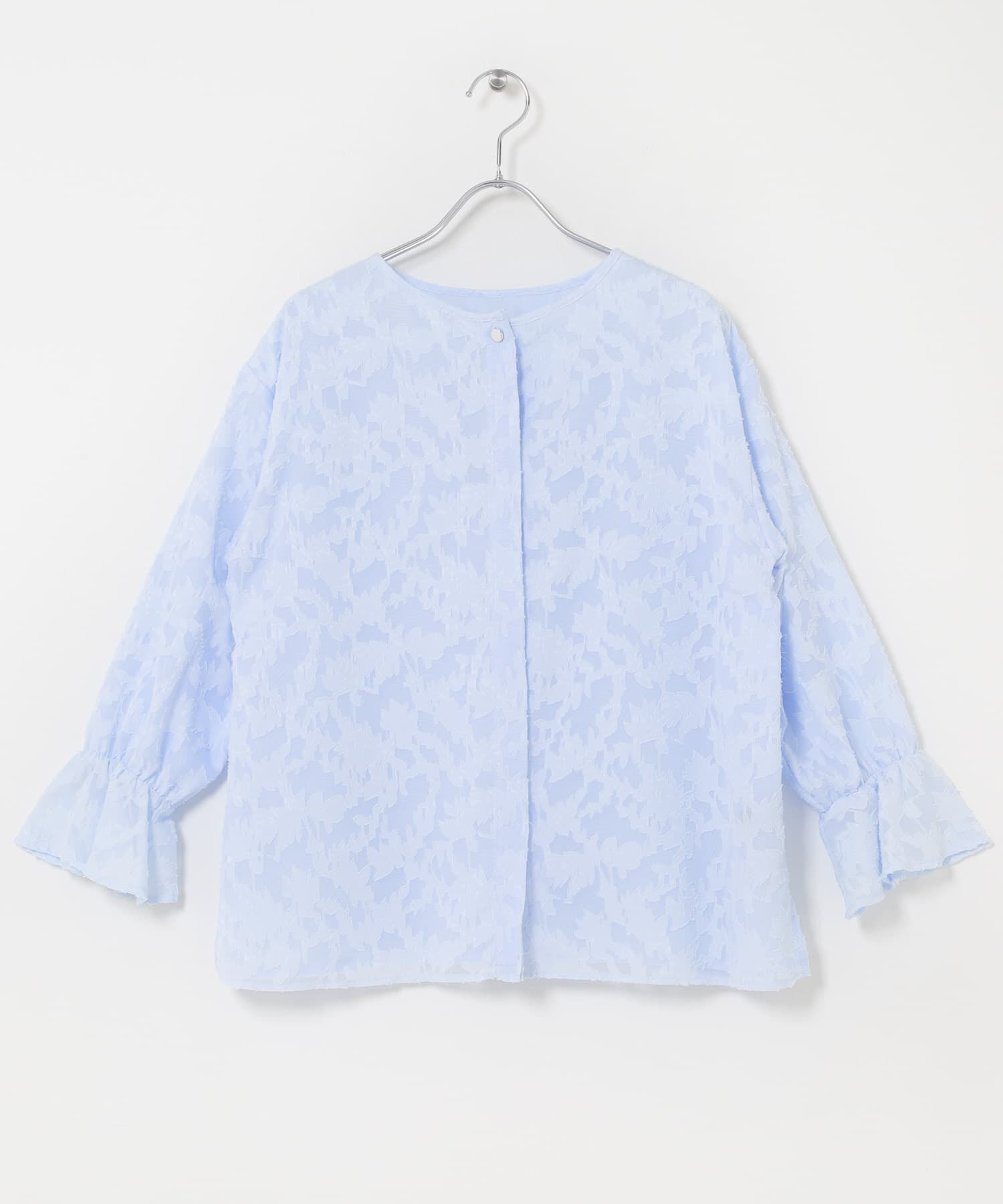 URBAN RESEARCH ROSSO「『WEB限定』ジャガードブラウス」|シャツ・ブラウス|