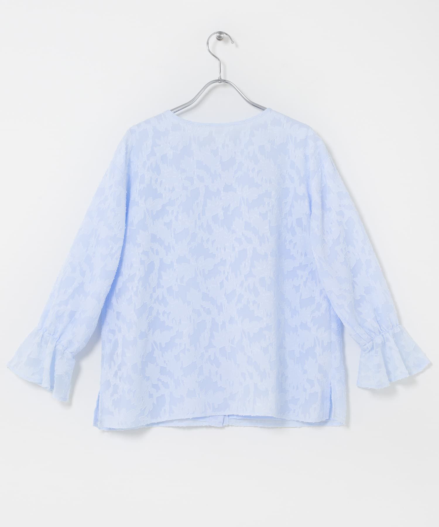 URBAN RESEARCH ROSSO「『WEB限定』ジャガードブラウス」|シャツ・ブラウス|