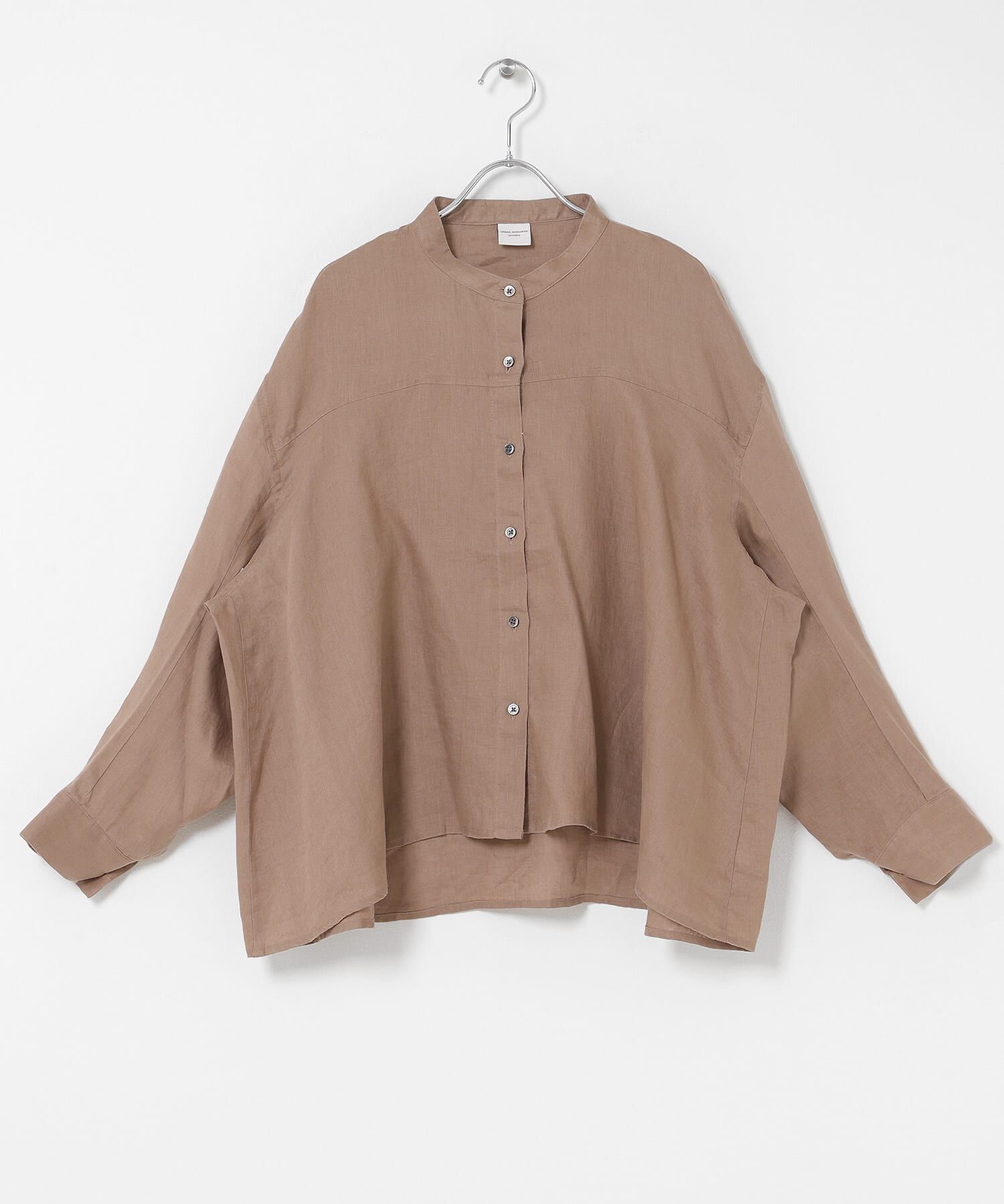 URBAN RESEARCH DOORS「リネンカーブスリーブブラウス」|シャツ・ブラウス|