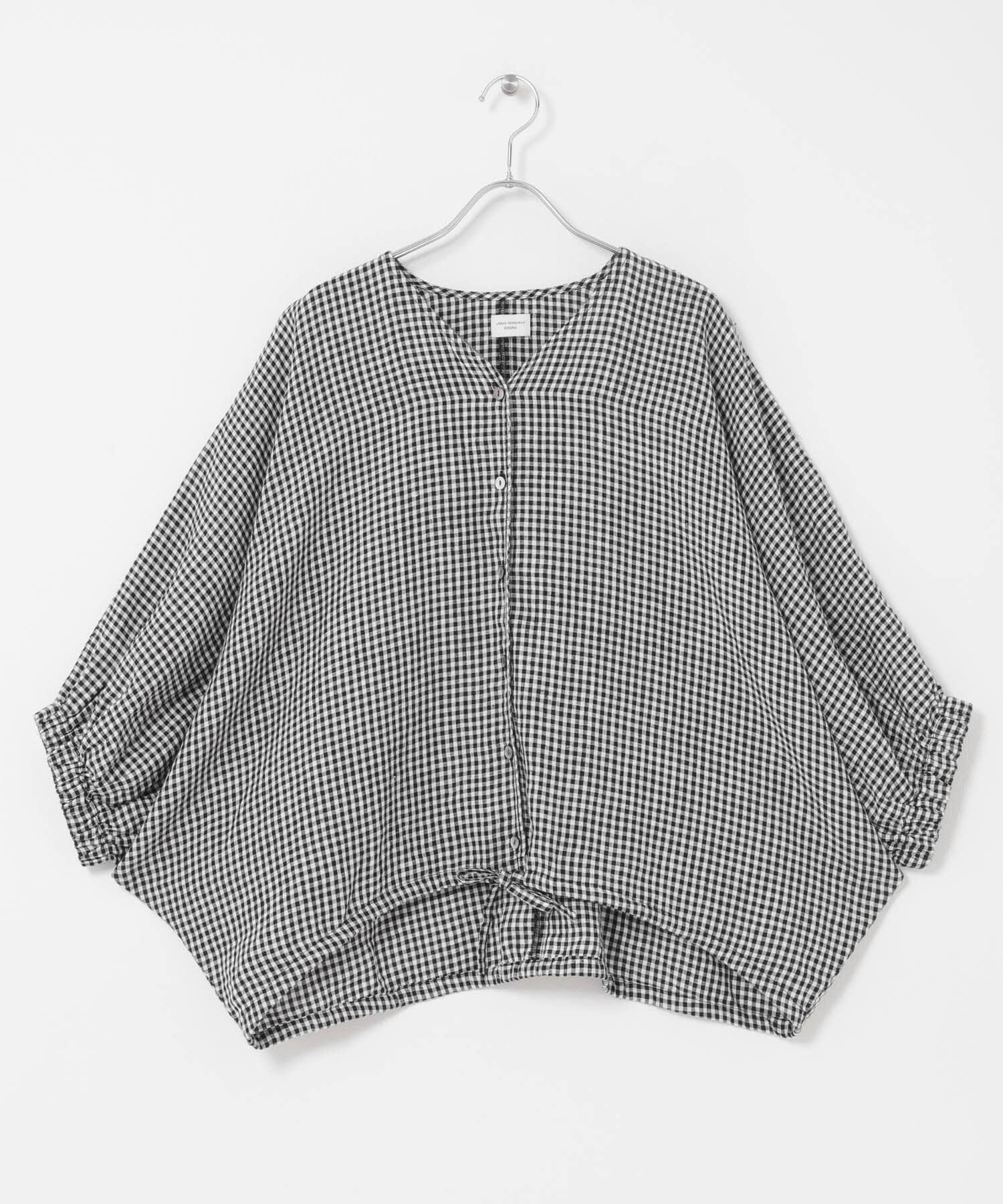 URBAN RESEARCH DOORS「リネンドロストドルマンブラウス」|シャツ・ブラウス|