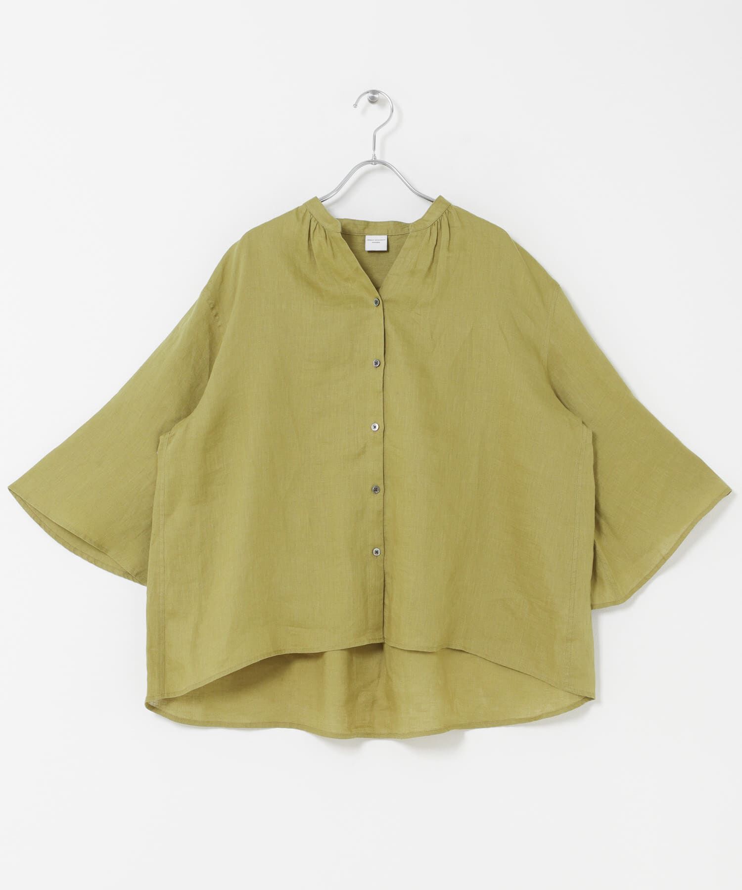 URBAN RESEARCH DOORS「リネンフレアスリーブブラウス」|シャツ・ブラウス|