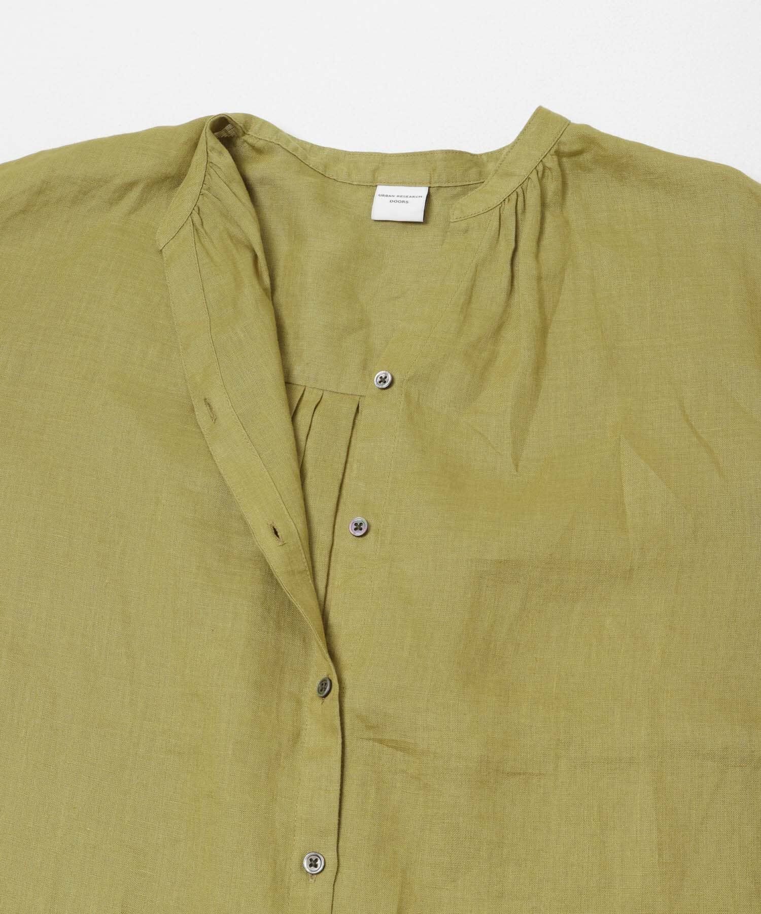 URBAN RESEARCH DOORS「リネンフレアスリーブブラウス」|シャツ・ブラウス|
