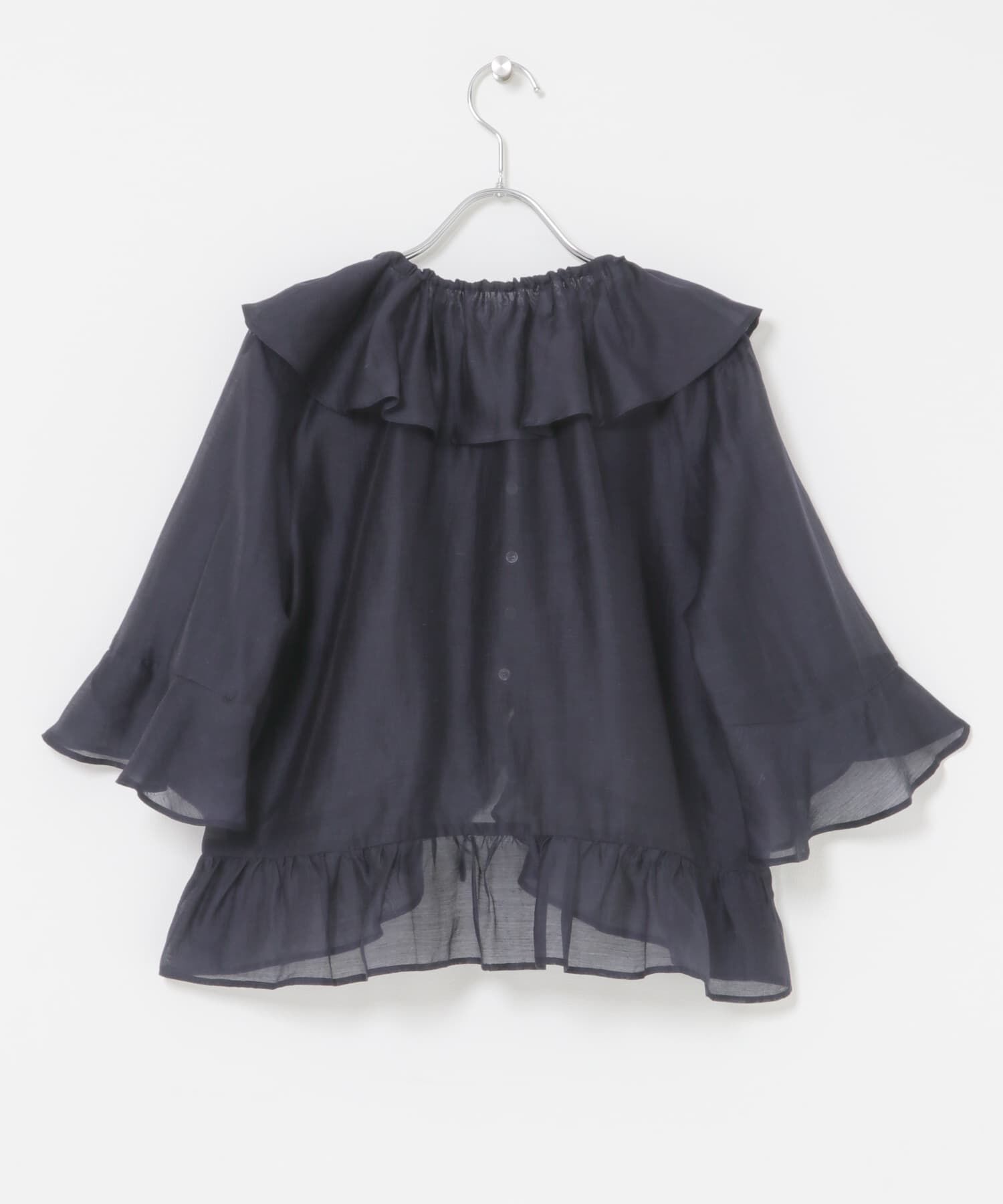 URBAN RESEARCH ROSSO「シアーフリルブラウス」|シャツ・ブラウス|