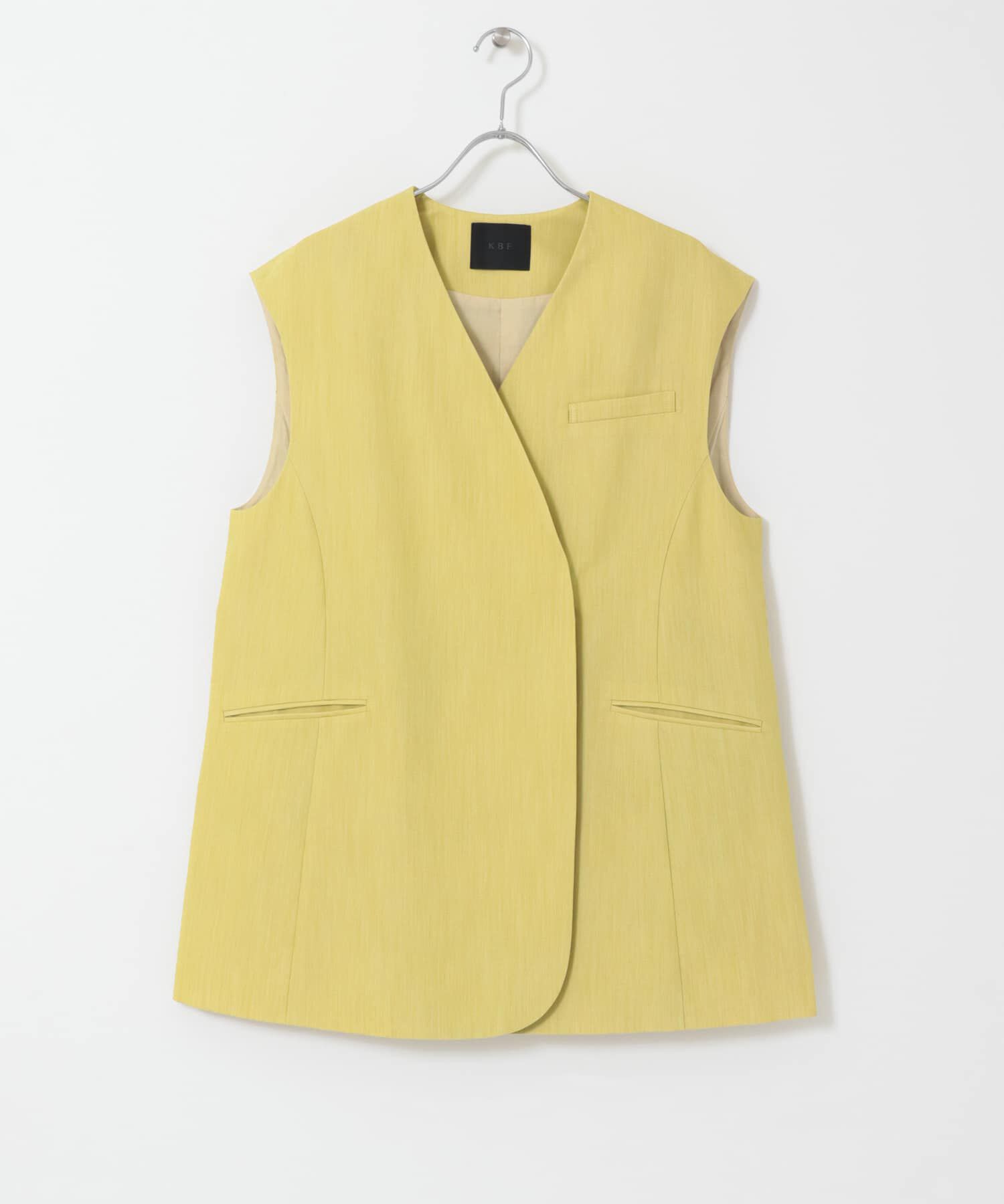  「ラウンドノーカラージレ」|ノーカラーコート|