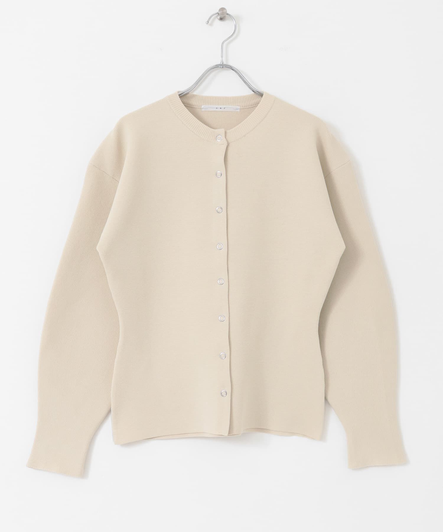  「リングドットボタンニットカーディガン」|カーディガン|