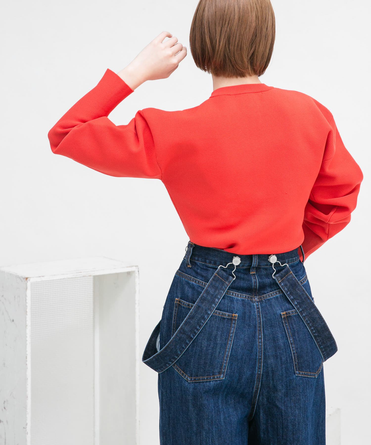  「リングドットボタンニットカーディガン」|カーディガン|