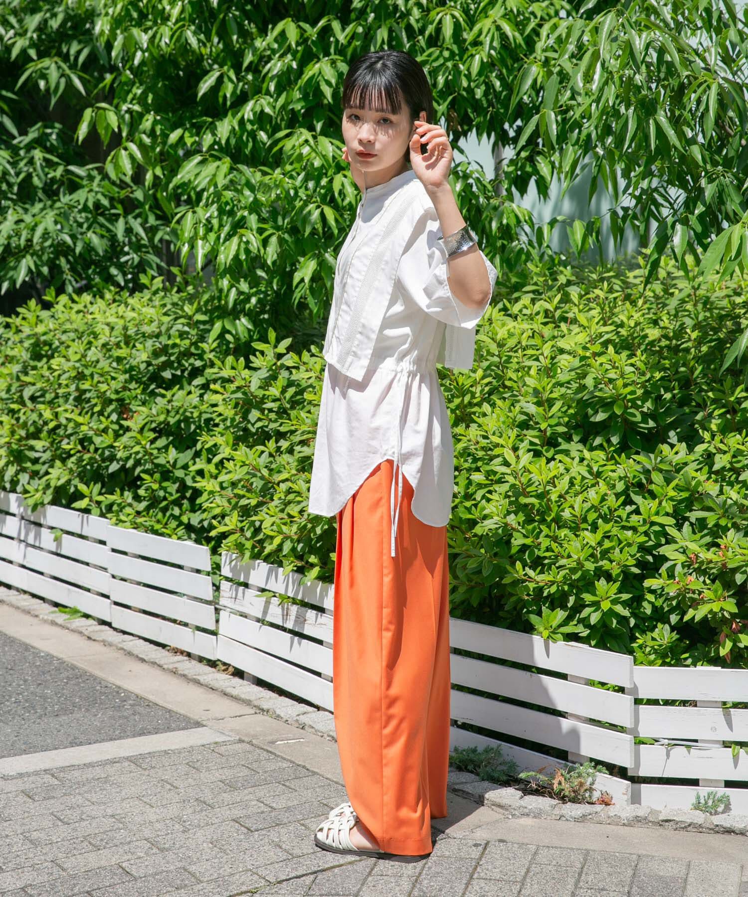  「パイピングレイヤードシャツ」|シャツ・ブラウス|